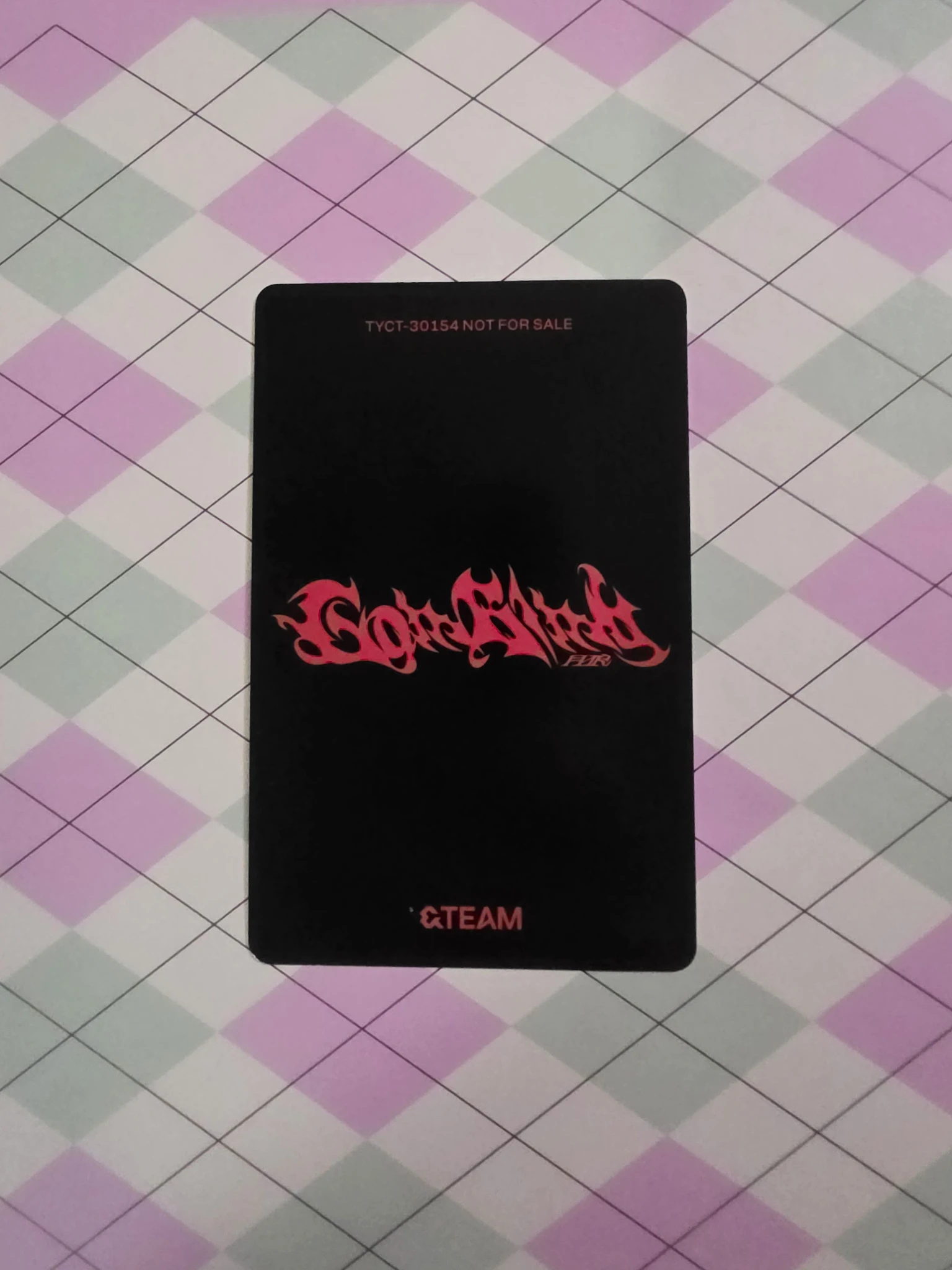 &TEAM Maki &TEAM - Maki - Go in Blind - EP Album standard ver. listing photo 2