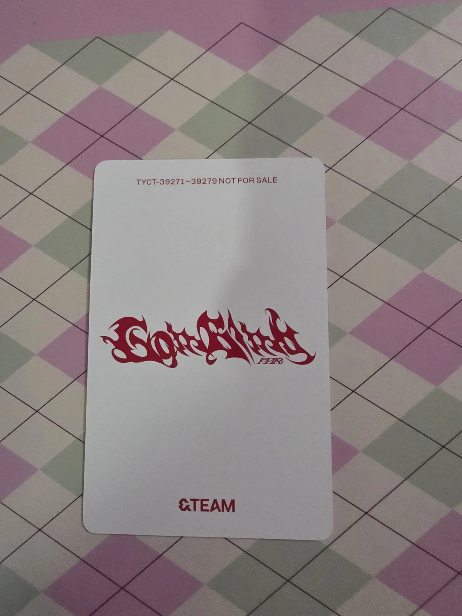 &TEAM Maki &TEAM - Maki - Go in Blind - EP Album solo jacket a listing photo 2