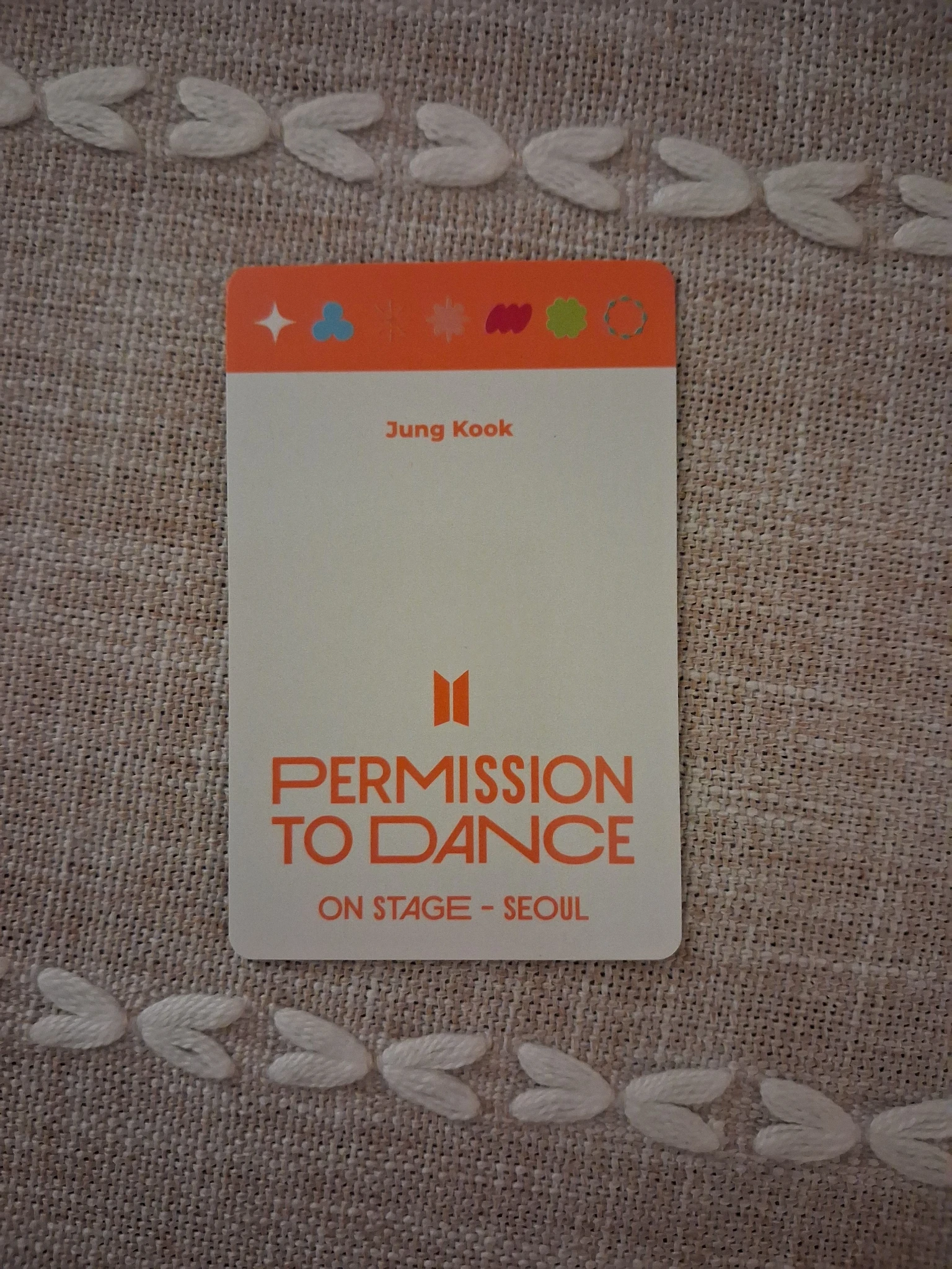 BTS Jungkook BTS - Jungkook - Permission To Dance On Stage - Seoul Other photocard set listing photo 2