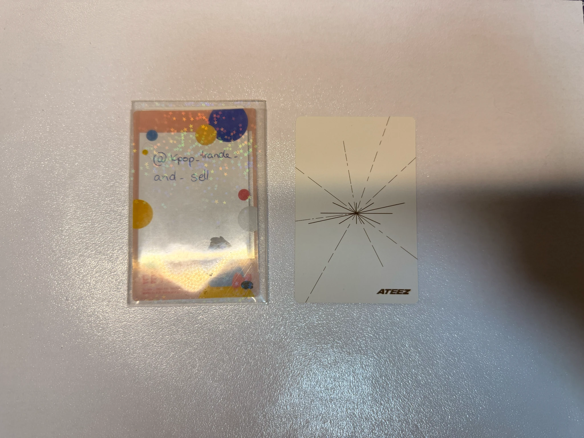 ATEEZ Jongho ATEEZ - Jongho - Golden Hour : Part 2 Album poca album listing photo 2