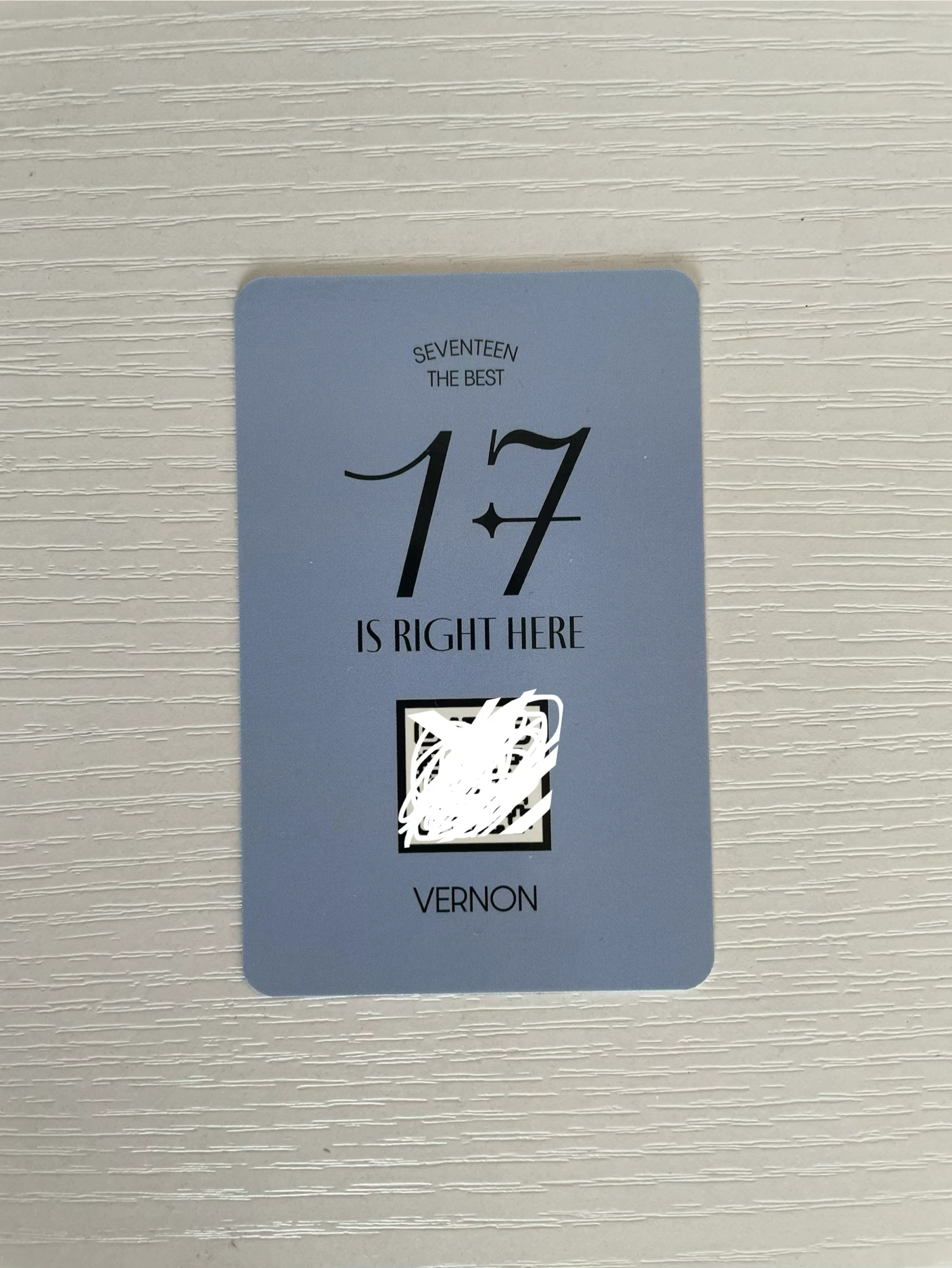 SEVENTEEN Vernon SEVENTEEN - Vernon - 17 IS RIGHT HERE Album broadcast listing photo 2