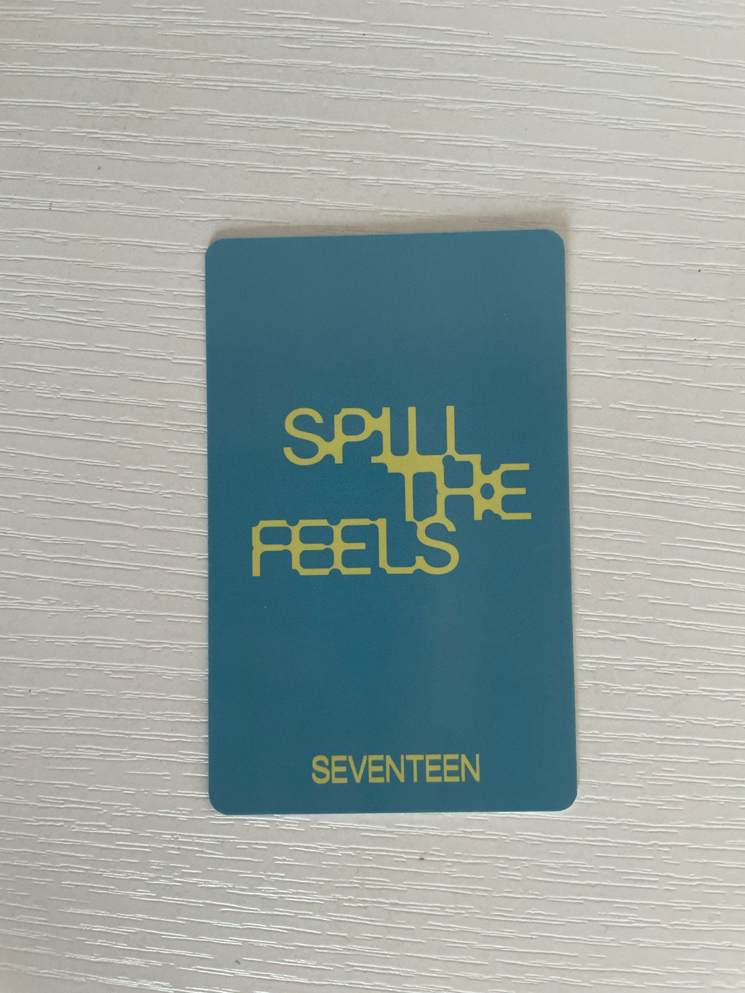 SEVENTEEN S.Coups SEVENTEEN - S.Coups - Spill the Feels Album weverse japan shop (wvj) carat version pob (pre-order benefit) holographic (hologram) listing photo 2