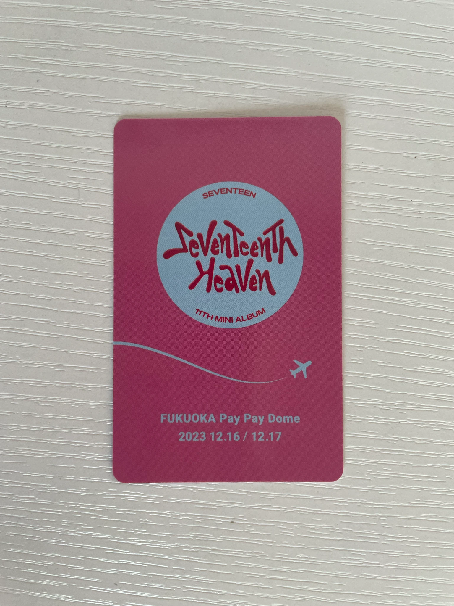 SEVENTEEN DK SEVENTEEN - DK - Seventeenth Heaven Album carat version special gift/benefit sponge music listing photo 2