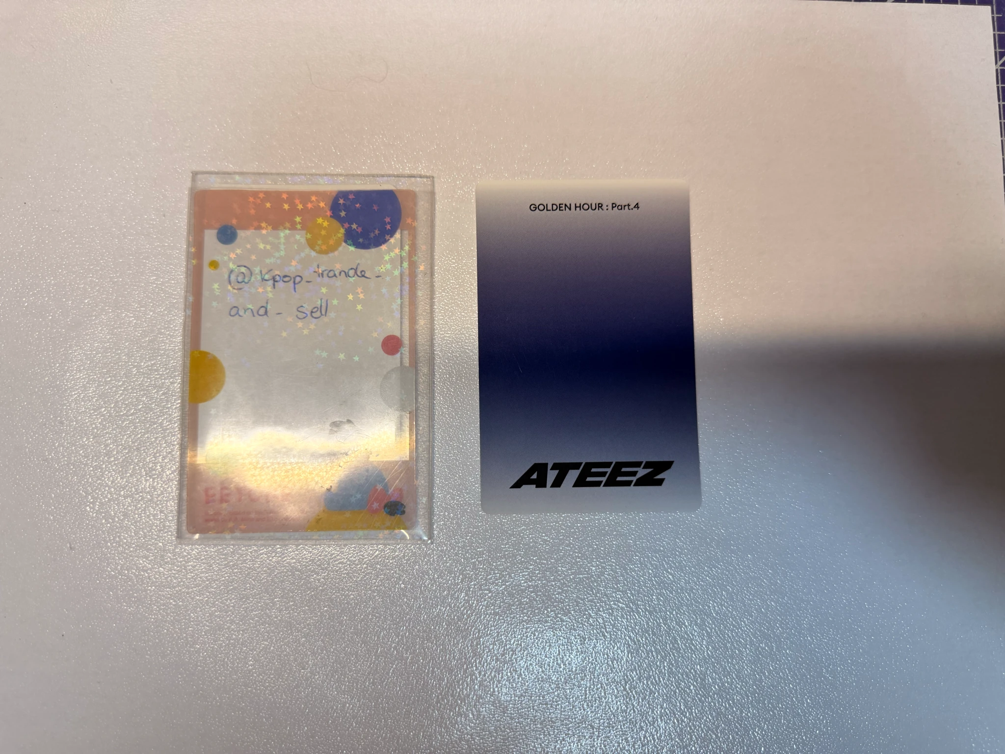 ATEEZ Yunho ATEEZ - Yunho - Golden Hour : Part.4 Album album photocard poca album listing photo 2