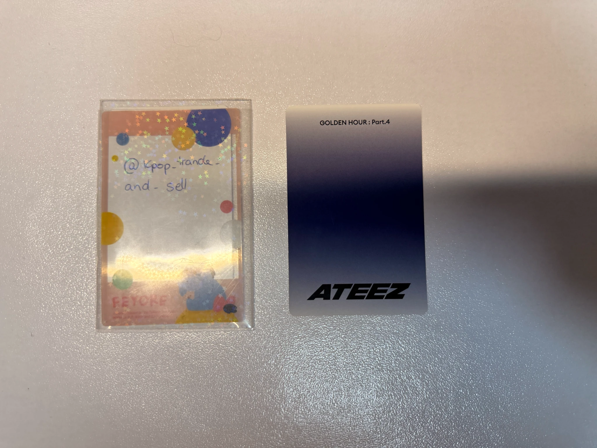 ATEEZ Yunho ATEEZ - Yunho - Golden Hour : Part.4 Album album photocard poca album listing photo 2