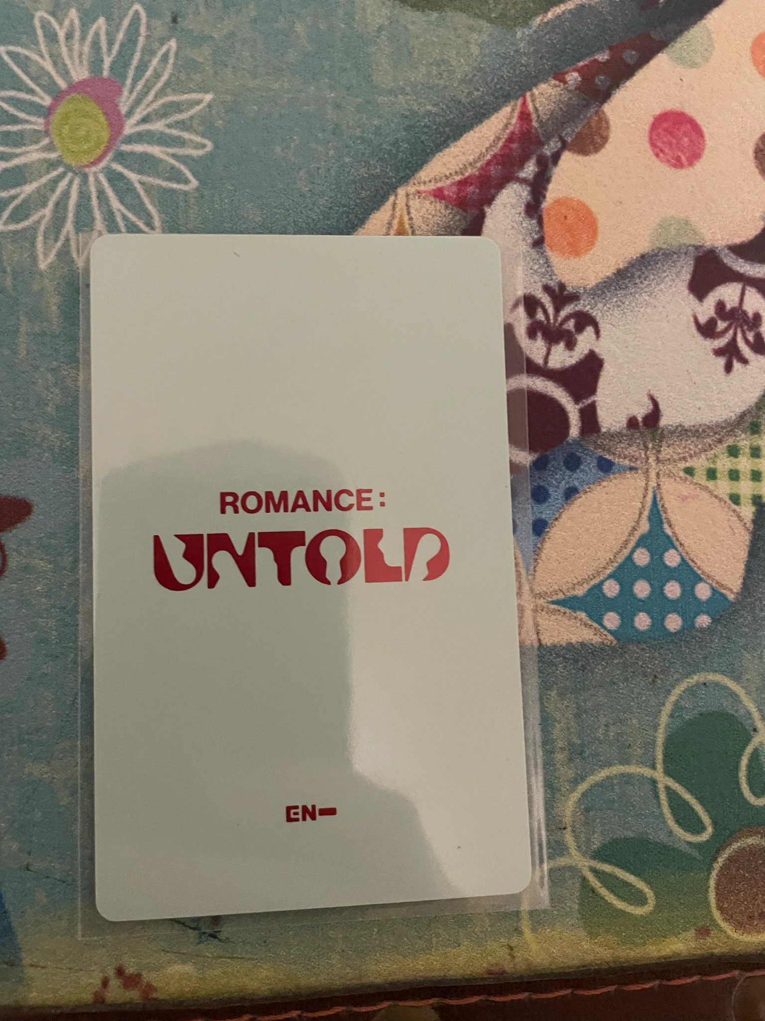 ENHYPEN Jungwon ENHYPEN - Jungwon - ROMANCE: UNTOLD Album arcanum ver. a ver. listing photo 2
