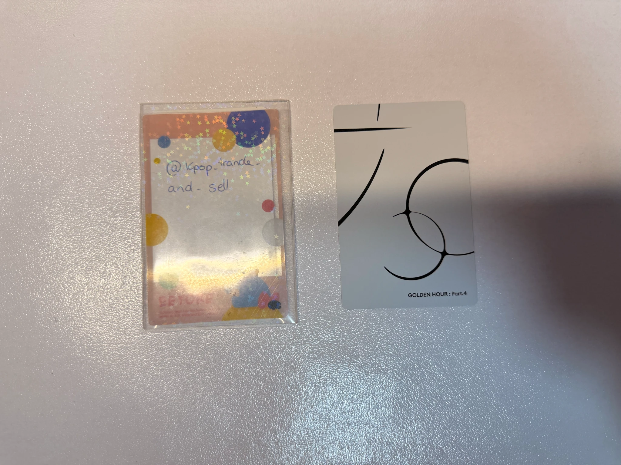 ATEEZ Jongho ATEEZ - Jongho - Golden Hour : Part.4 Album Z version album photocard listing photo 2