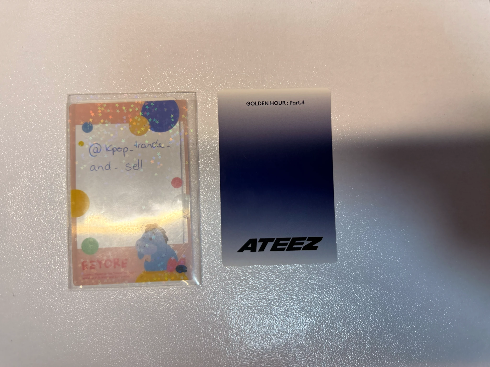 ATEEZ Jongho ATEEZ - Jongho - Golden Hour : Part.4 Album album photocard poca album listing photo 2