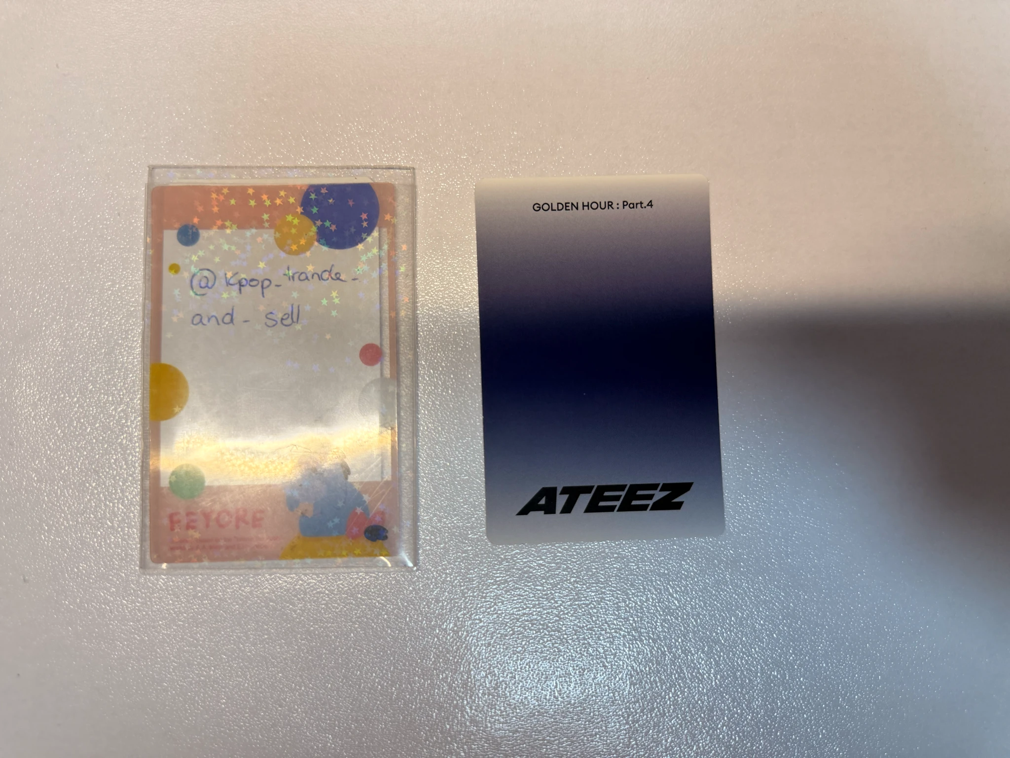 ATEEZ Jongho ATEEZ - Jongho - Golden Hour : Part.4 Album poca album A version listing photo 2