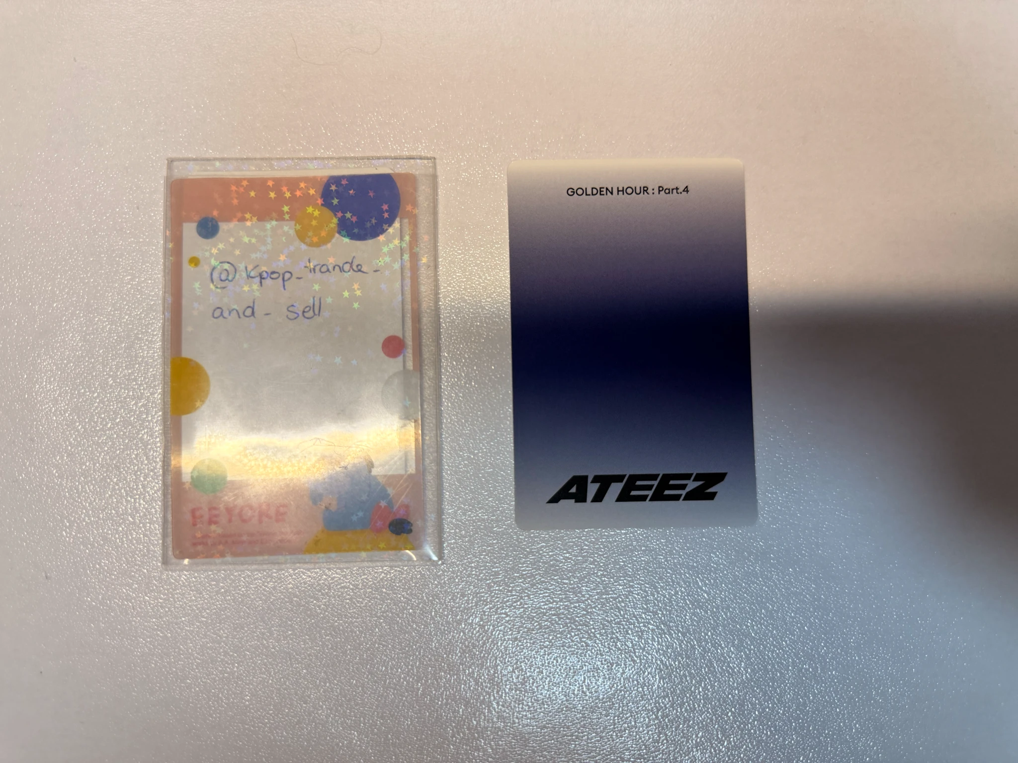 ATEEZ Yeosang ATEEZ - Yeosang - Golden Hour : Part.4 Album album photocard poca album listing photo 2