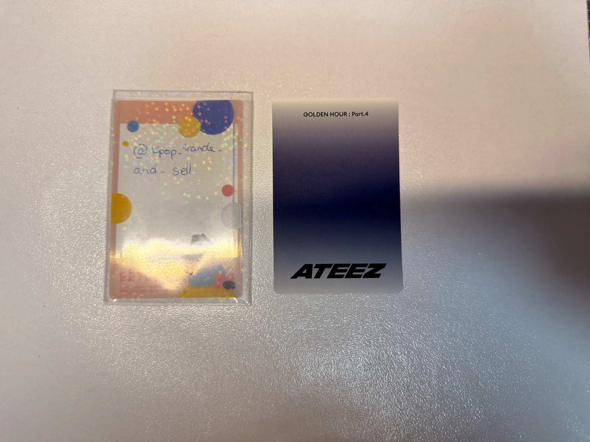 ATEEZ Hongjoong ATEEZ - Hongjoong - Golden Hour : Part.4 Album album photocard poca album listing photo 2