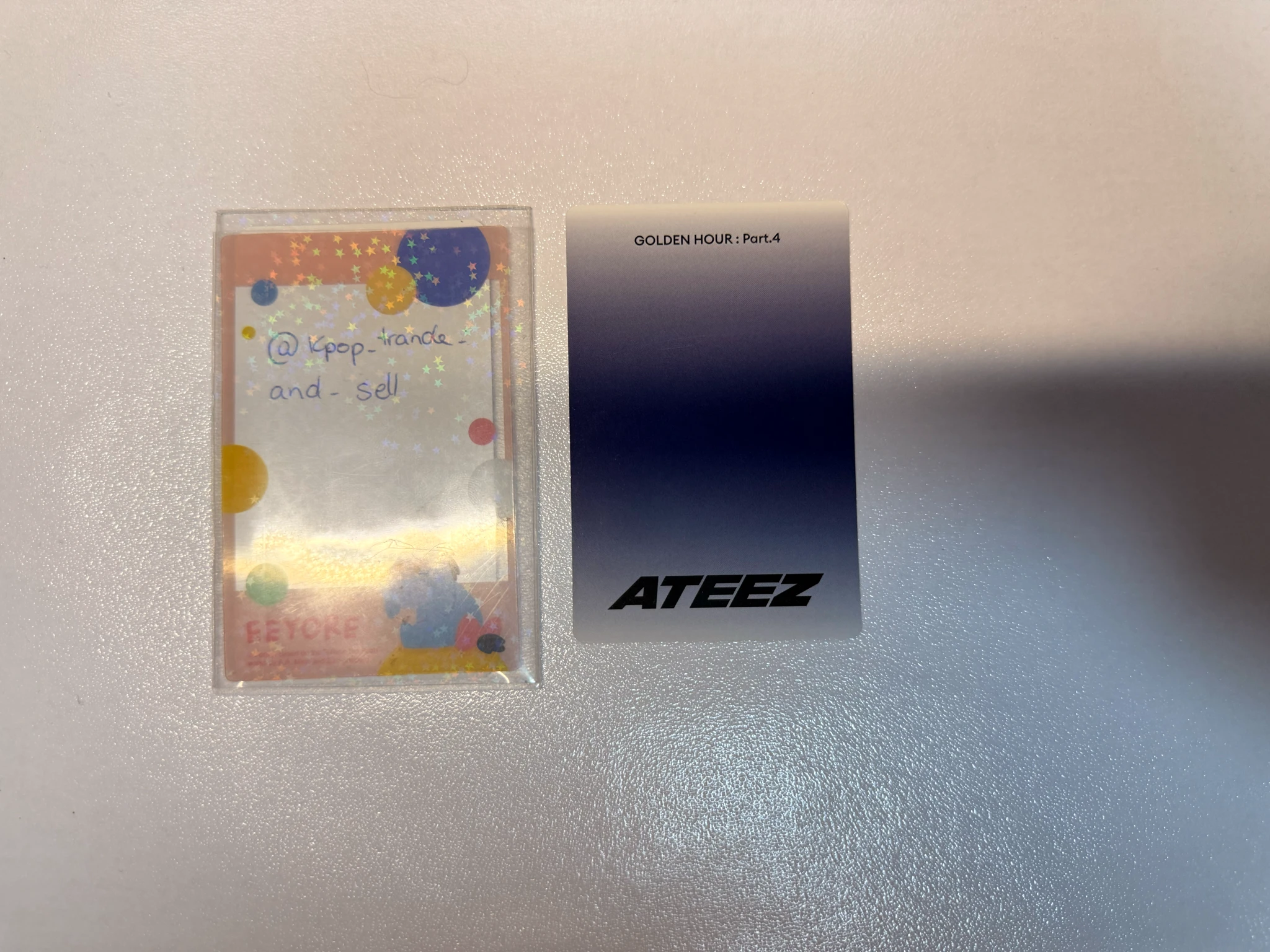 ATEEZ Seonghwa ATEEZ - Seonghwa - Golden Hour : Part.4 Album album photocard poca album listing photo 2