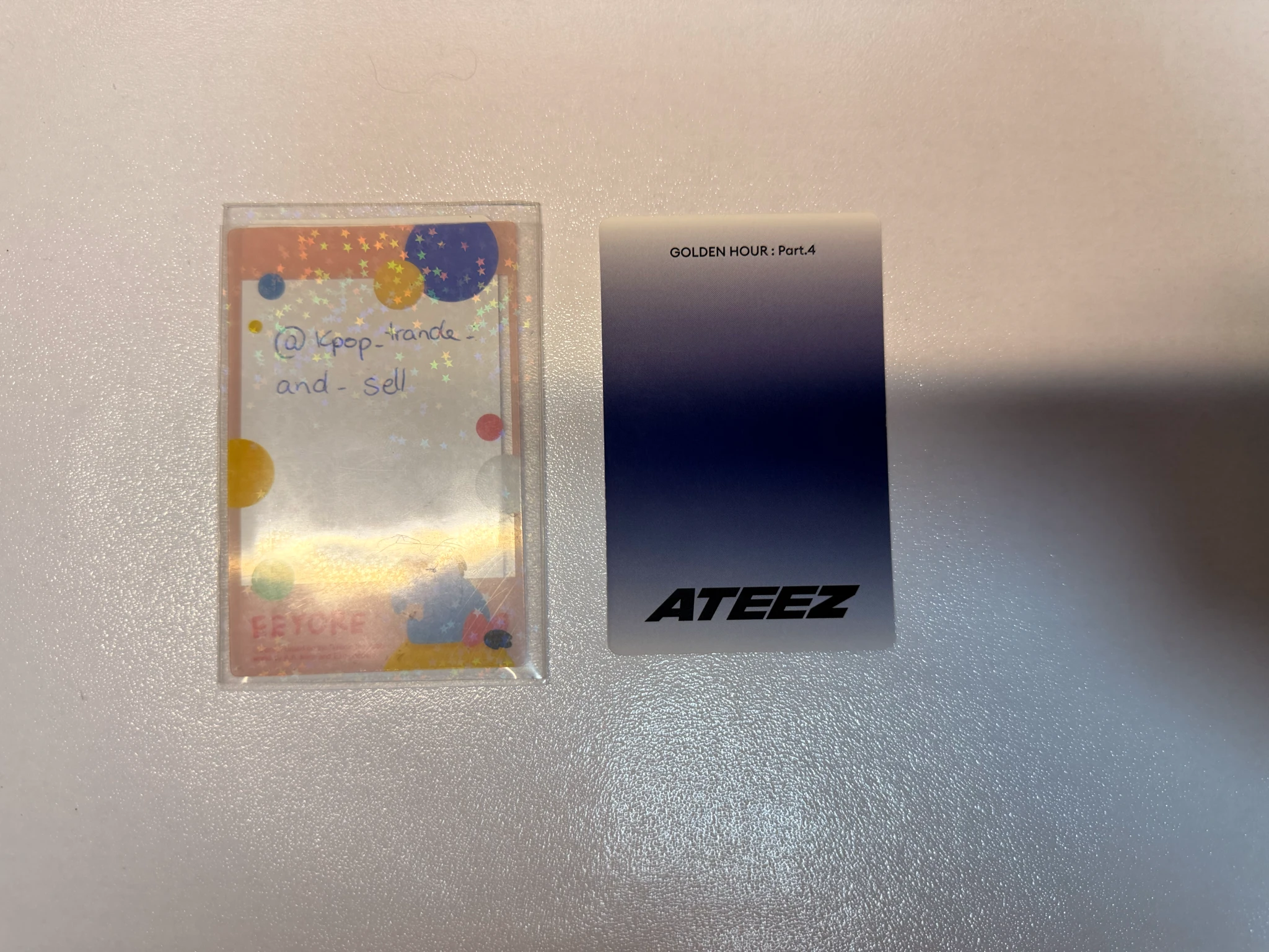 ATEEZ San ATEEZ - San - Golden Hour : Part.4 Album album photocard poca album listing photo 2