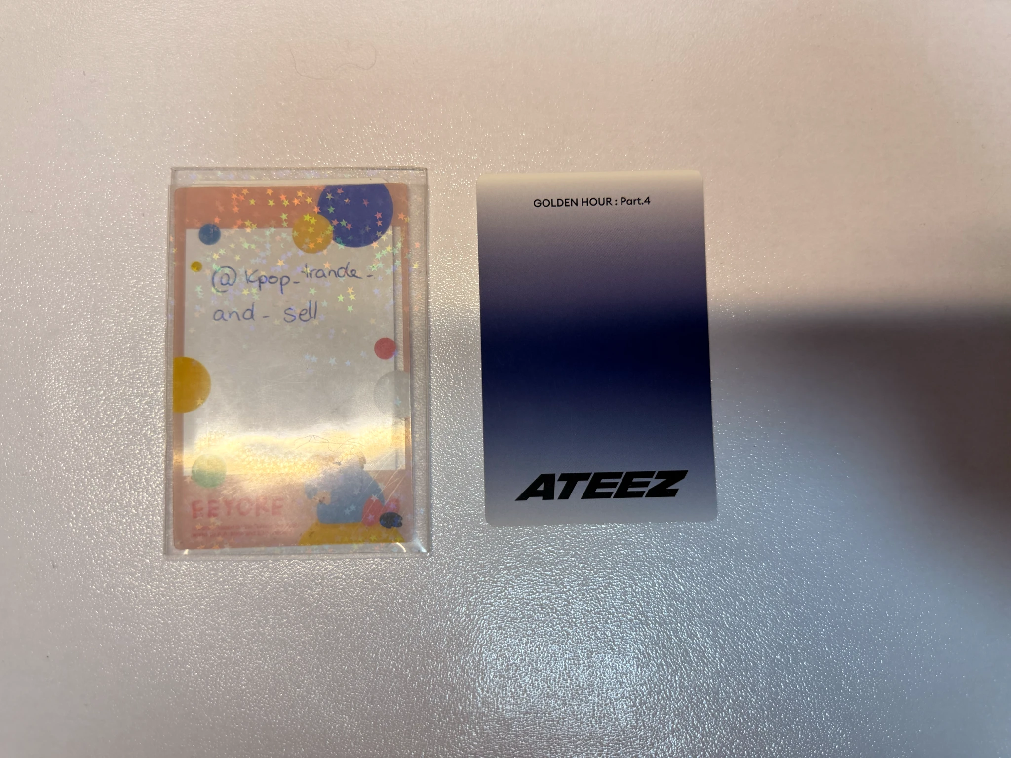 ATEEZ San ATEEZ - San - Golden Hour : Part.4 Album album photocard poca album listing photo 2