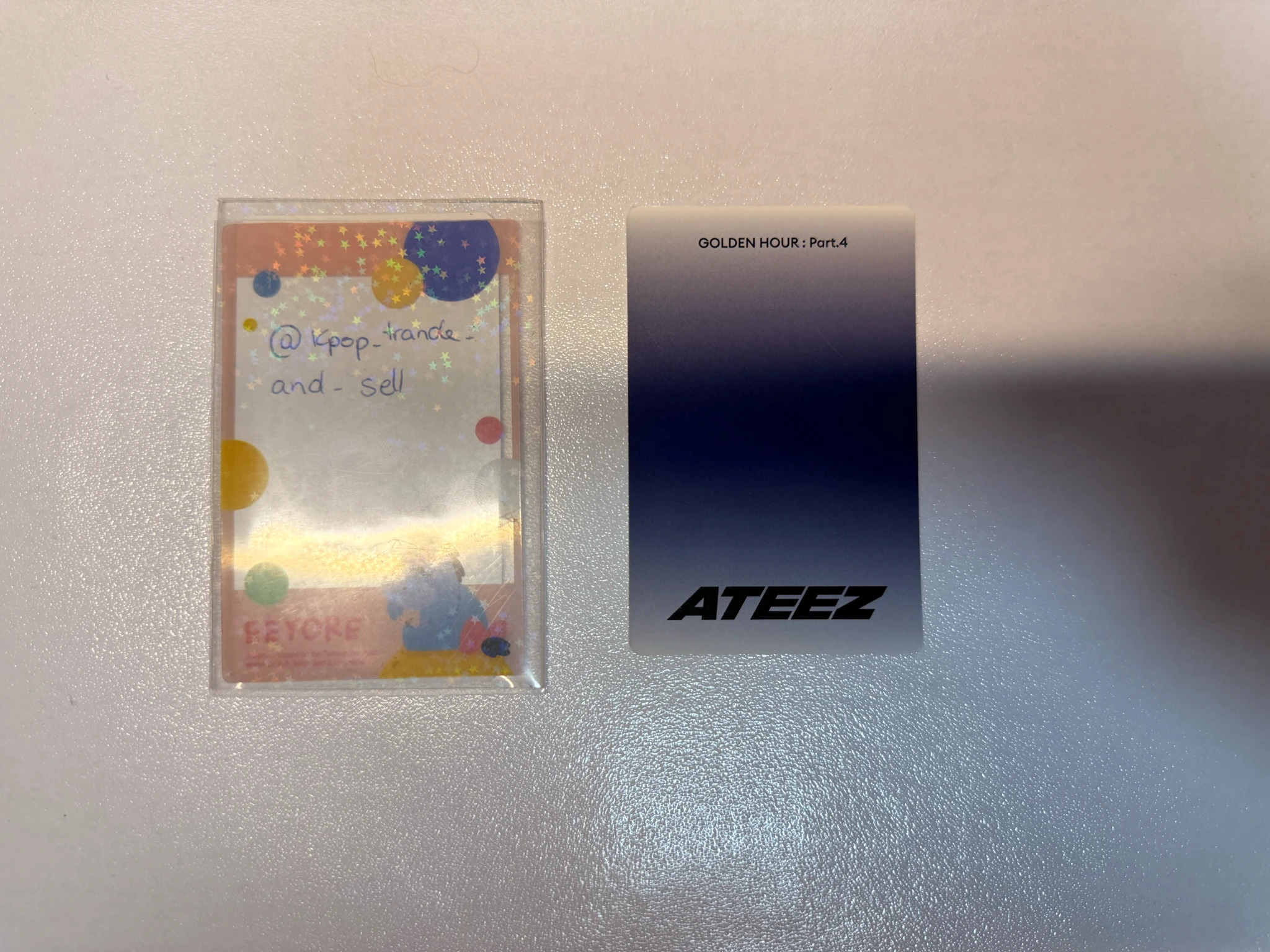 ATEEZ Mingi ATEEZ - Mingi - Golden Hour : Part.4 Album album photocard poca album listing photo 2