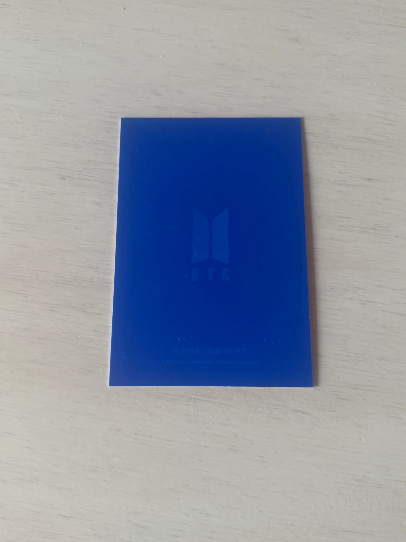 BTS V BTS - V - HYBE Insight Museum Event postcard listing photo 2