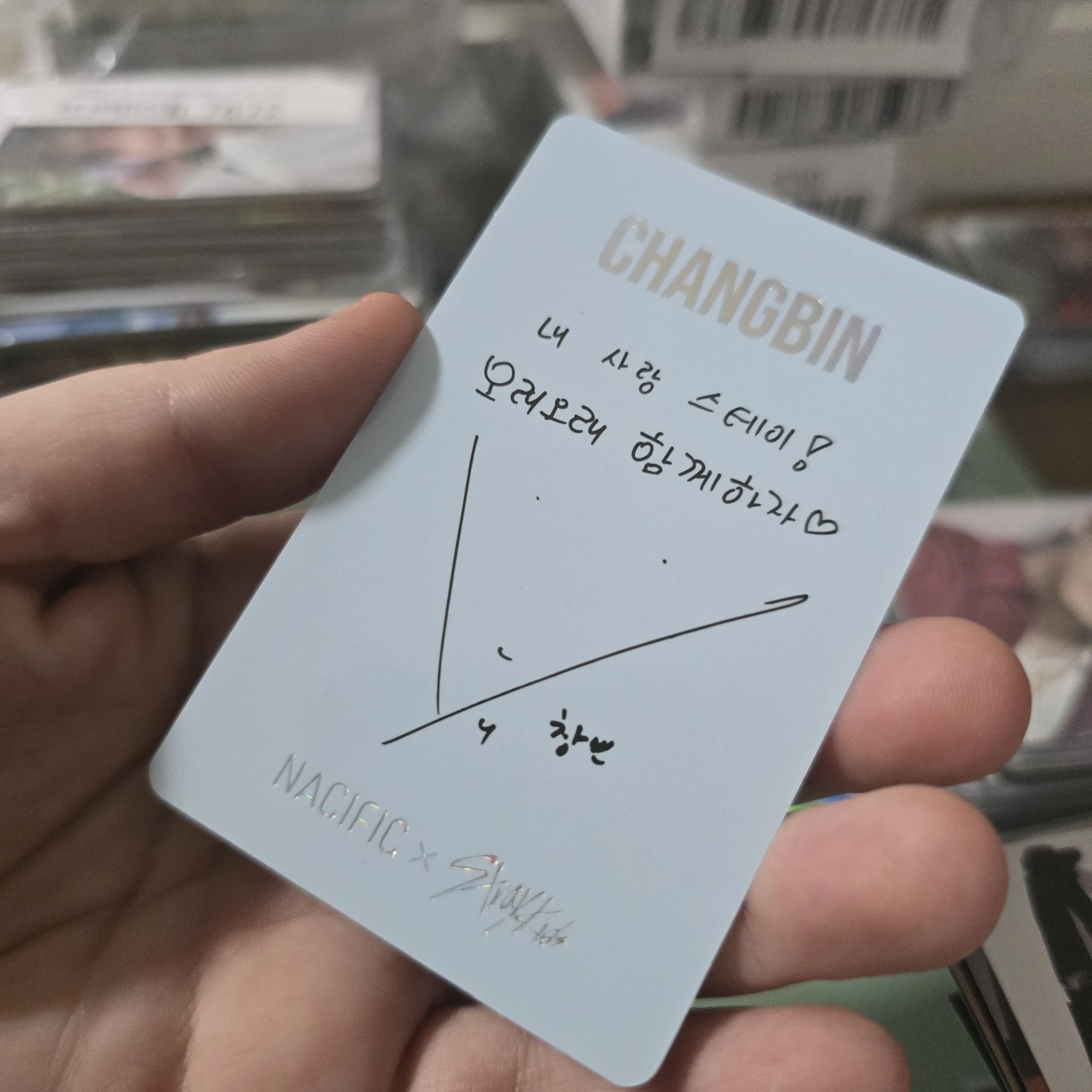 Stray Kids Changbin Stray Kids - Changbin - NACIFIC x Stray Kids Other brand collaboration nacific photocard set round 14 item set listing photo 2