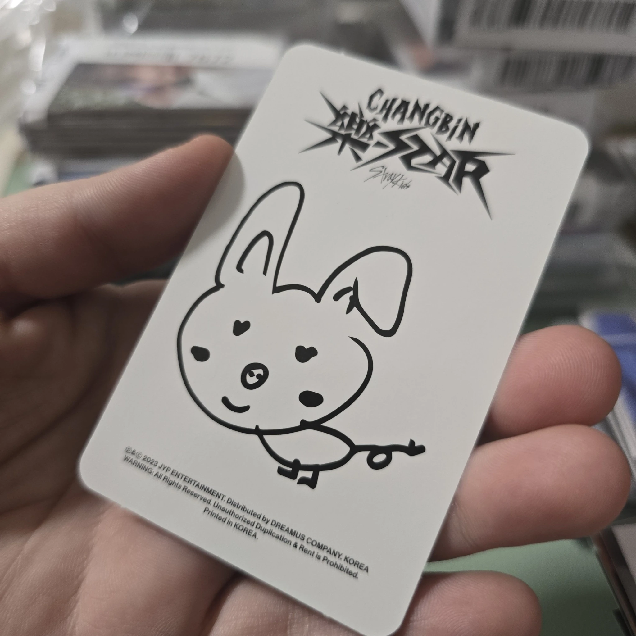 Stray Kids Changbin Stray Kids - Changbin - Rock-Star Album soundwave lucky draw round 4 listing photo 2