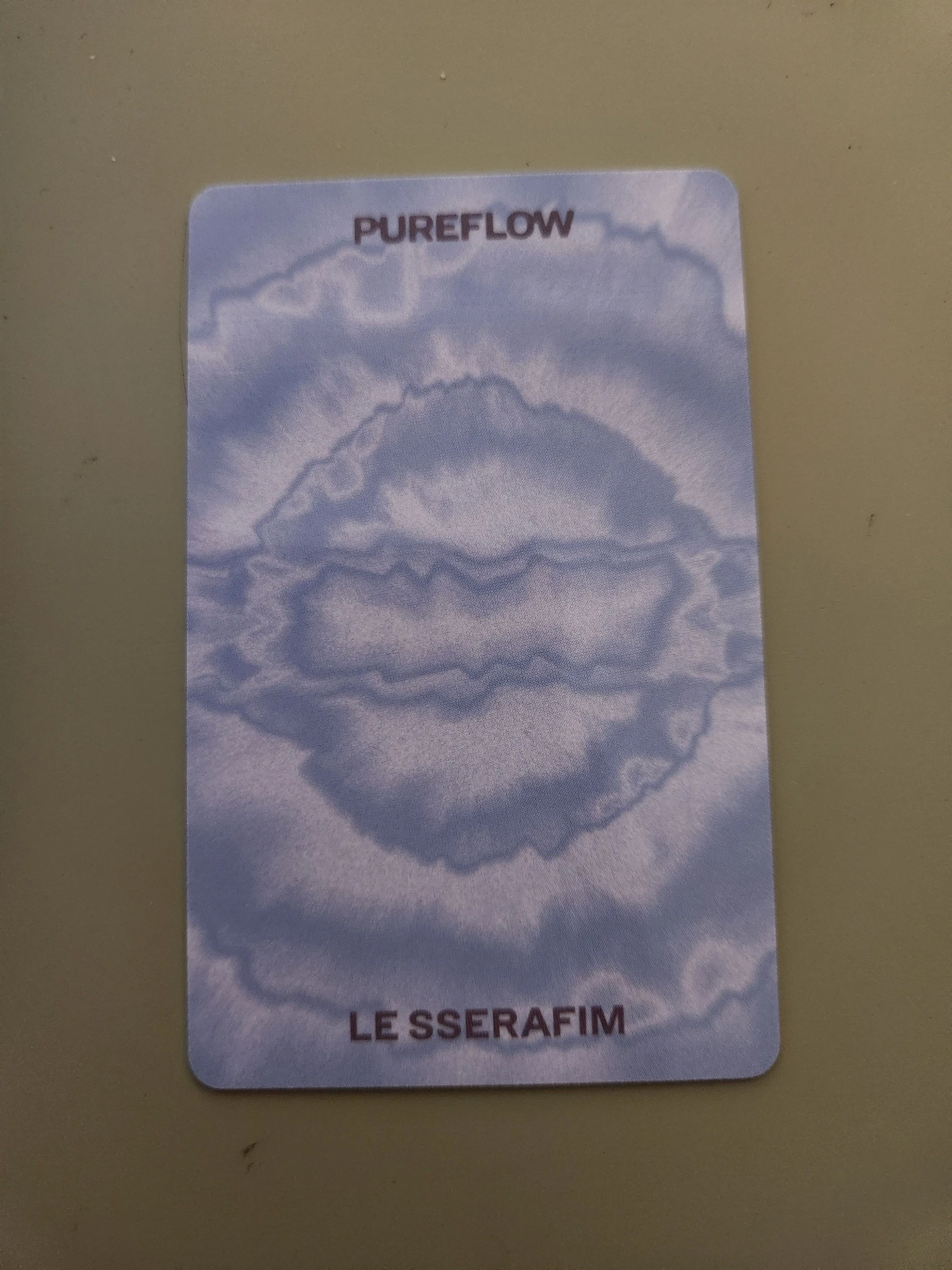 LE SSERAFIM Huh Yunjin LE SSERAFIM - Huh Yunjin - PUREFLOW pt.1 Album weverse japan shop (wvj) pob (pre-order benefit) compact version holographic (hologram) listing photo 2