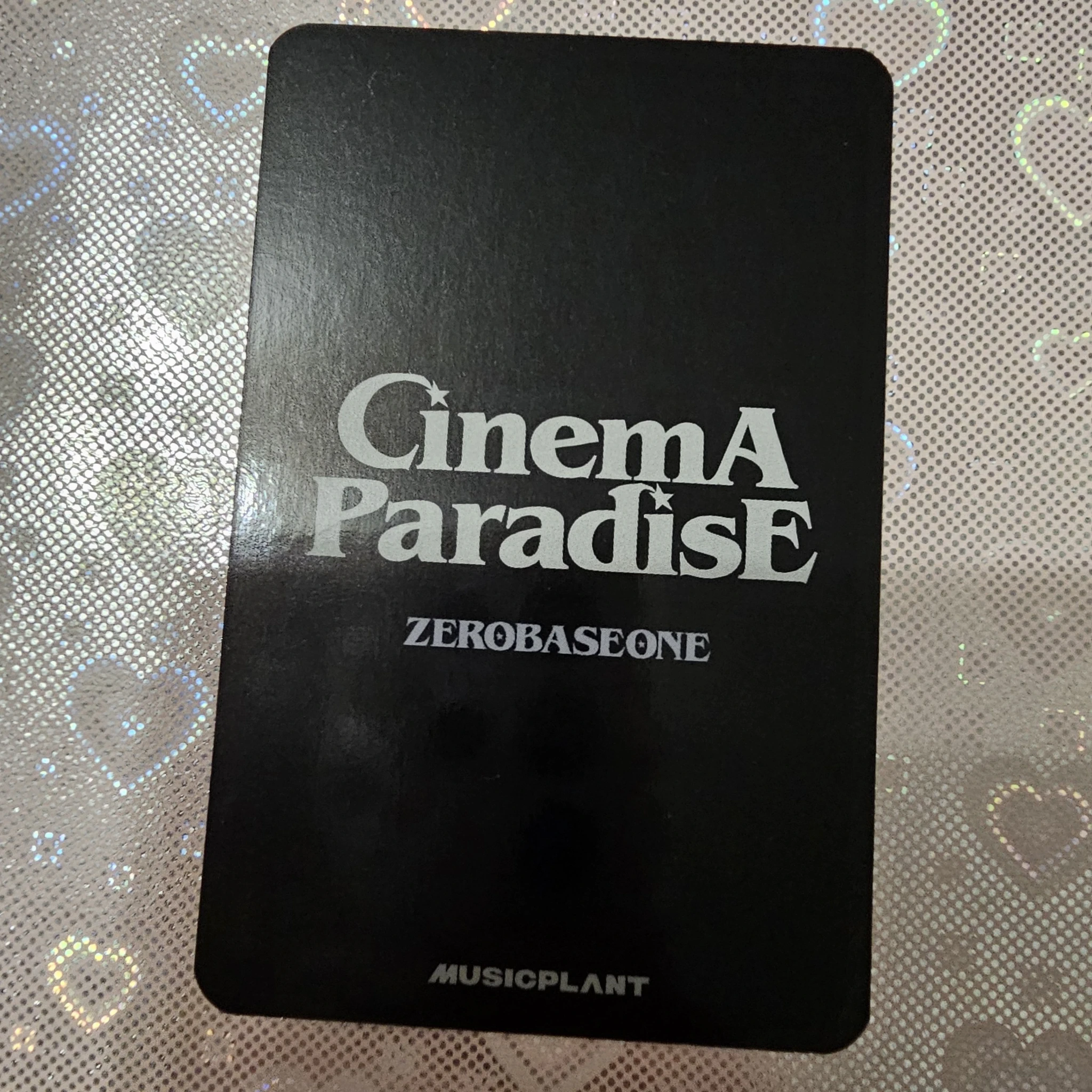 ZEROBASEONE Yujin ZEROBASEONE - Yujin - Cinema Paradise Album musicplant (music plant) lucky draw digipack version listing photo 2