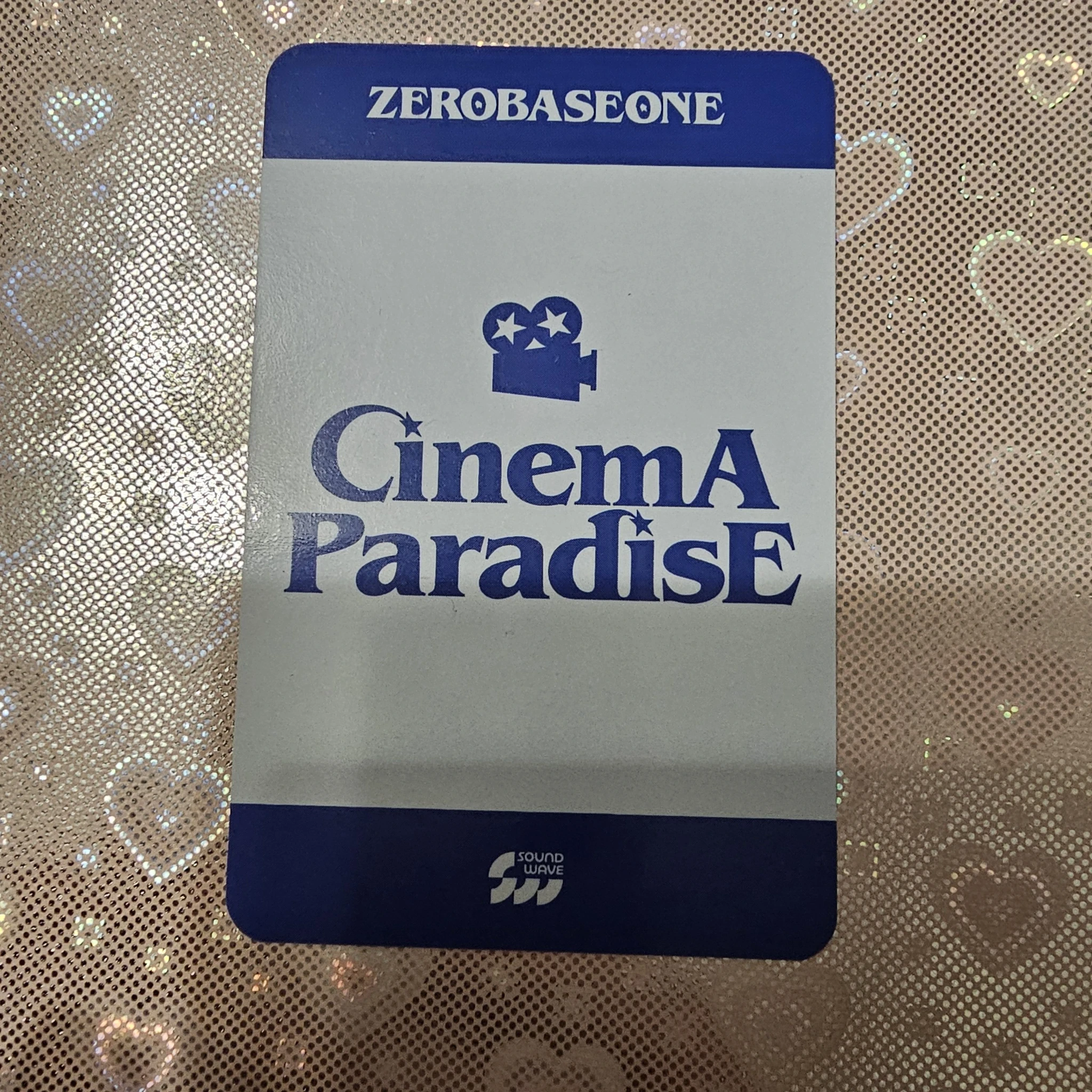ZEROBASEONE Yujin ZEROBASEONE - Yujin - Cinema Paradise Album soundwave round 2 lucky draw listing photo 2