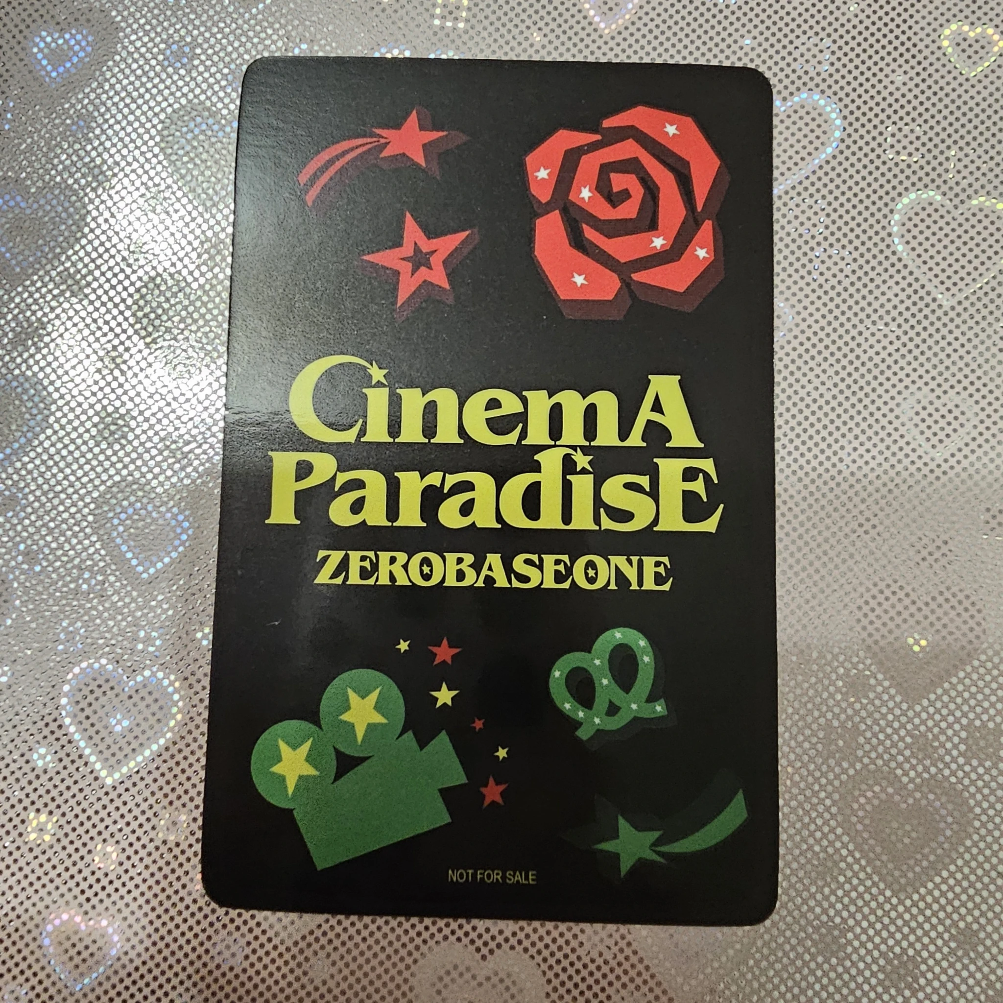 ZEROBASEONE Gunwook ZEROBASEONE - Gunwook - Cinema Paradise Album japan retail stores A version lucky draw (LD) listing photo 2