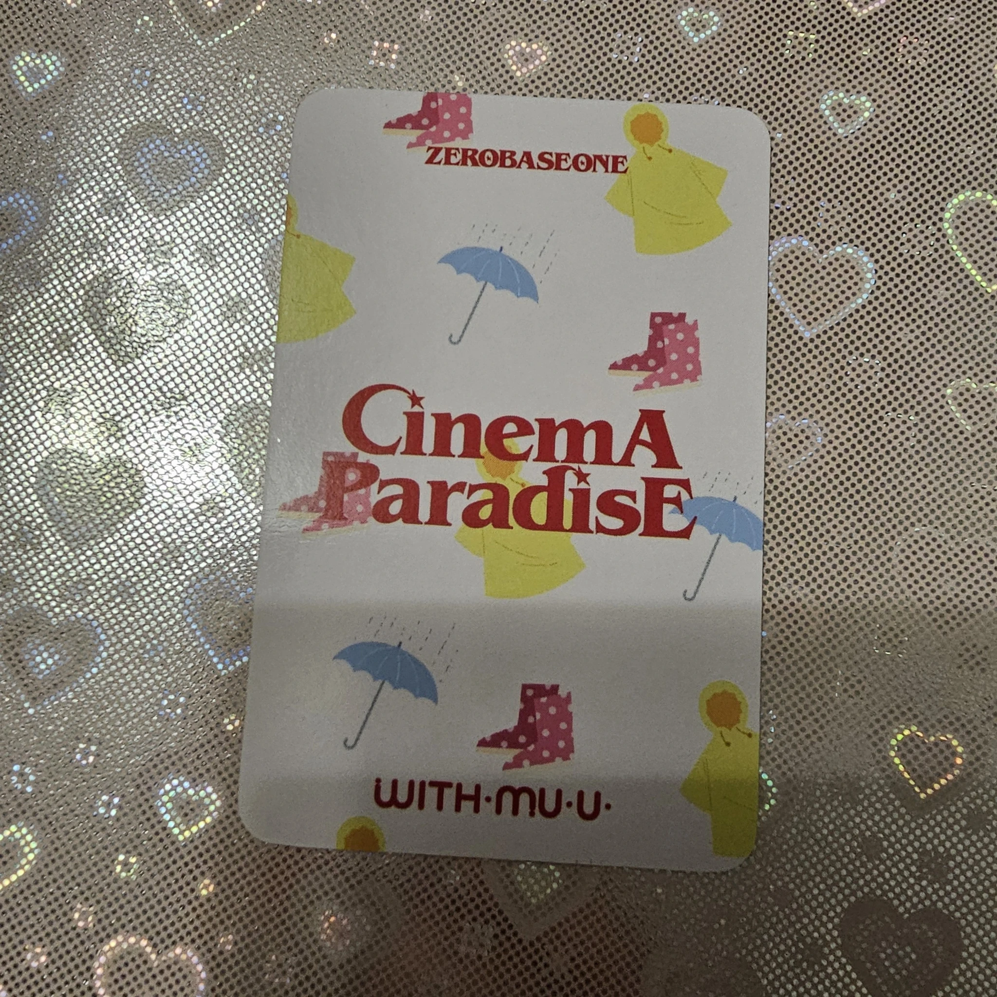 ZEROBASEONE Gunwook ZEROBASEONE - Gunwook - Cinema Paradise Album withmuu listing photo 2