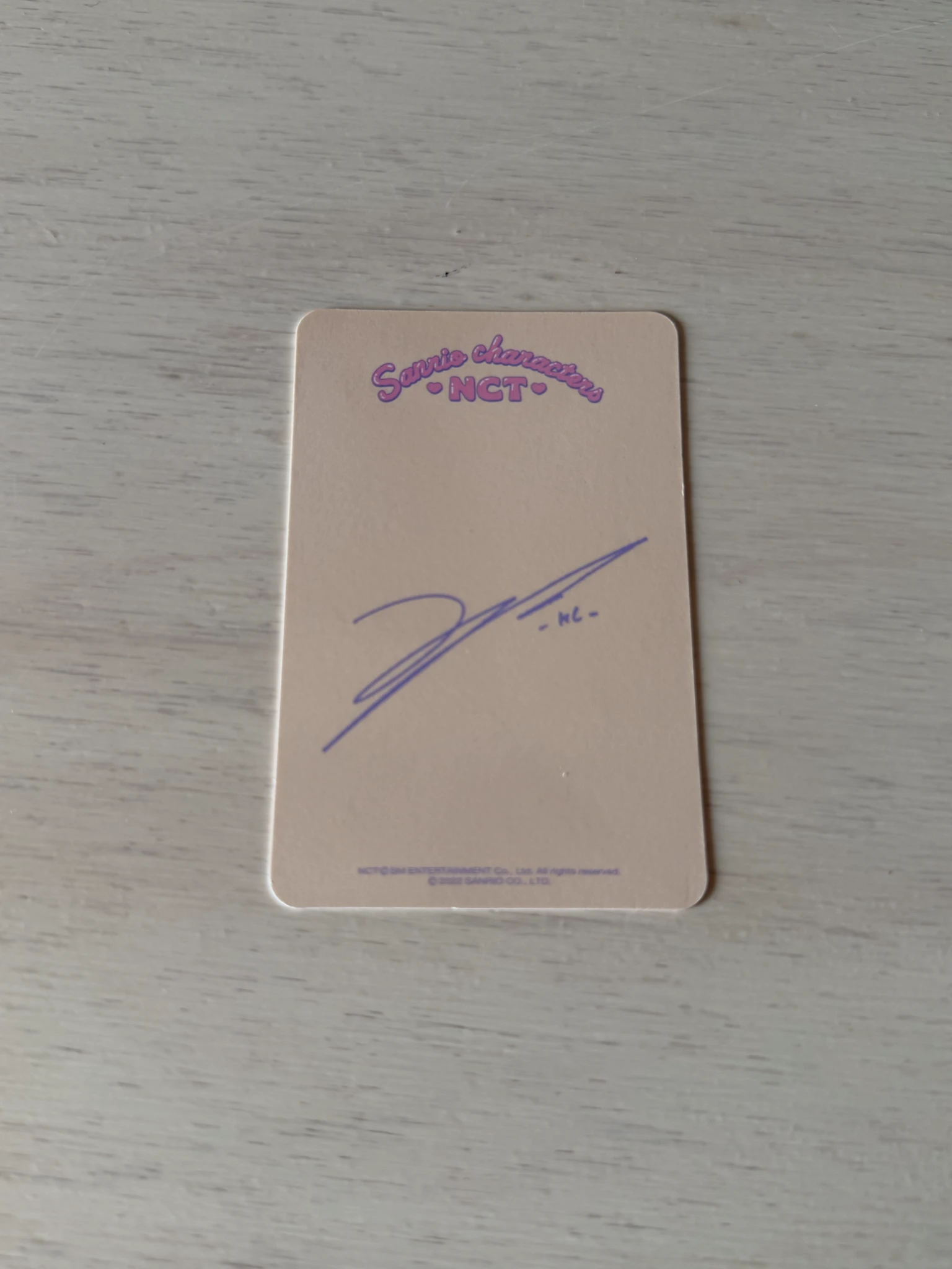 NCT Haechan NCT - Haechan - NCT x SANRIO collab Other character card trading card listing photo 2