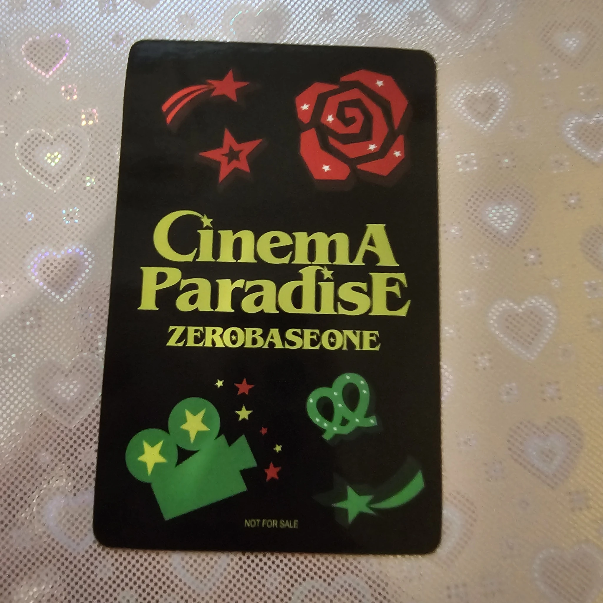 ZEROBASEONE Taerae ZEROBASEONE - Taerae - Cinema Paradise Album B version japan retail stores pob (pre-order benefit) listing photo 2