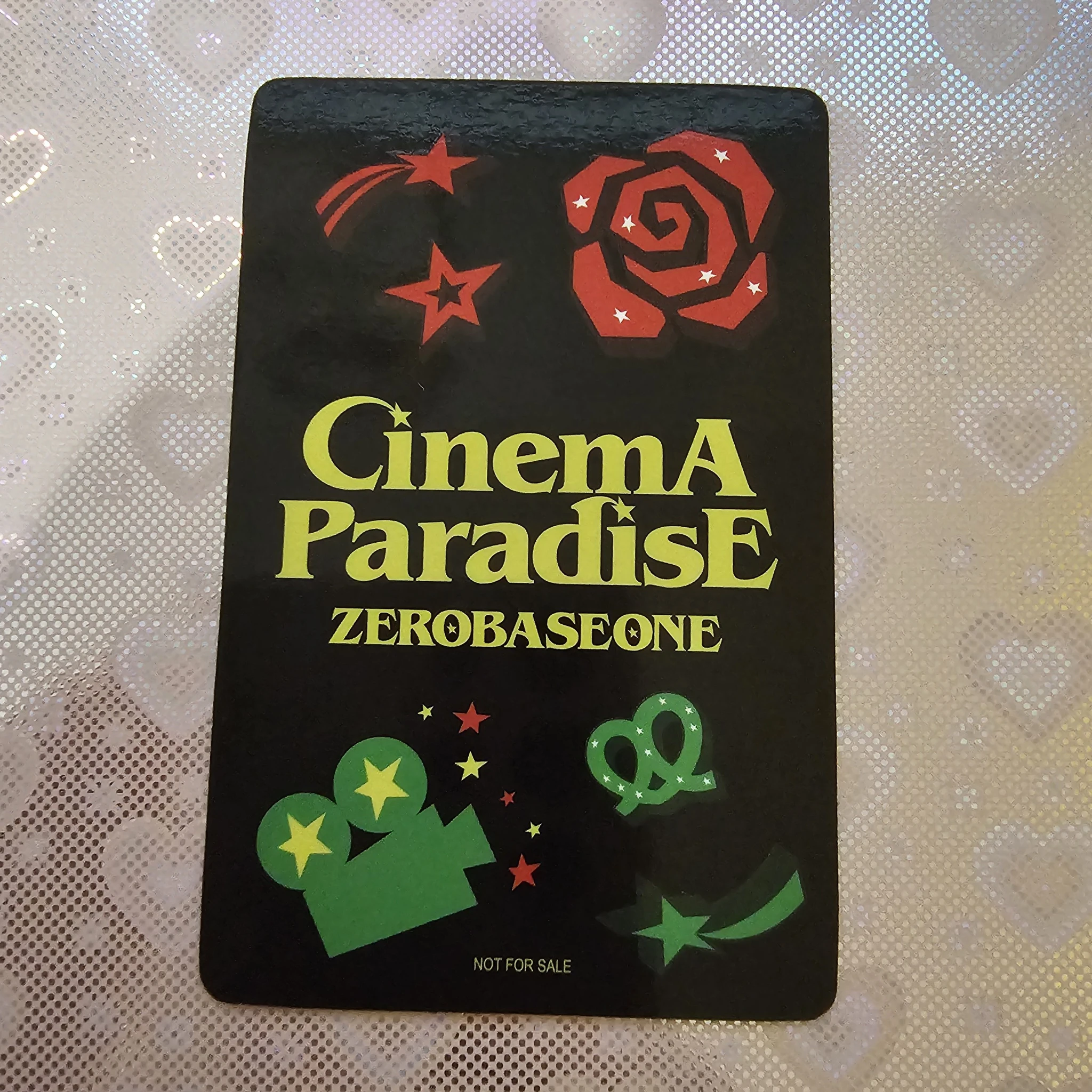 ZEROBASEONE Matthew ZEROBASEONE - Matthew - Cinema Paradise Album tower records lucky draw listing photo 2