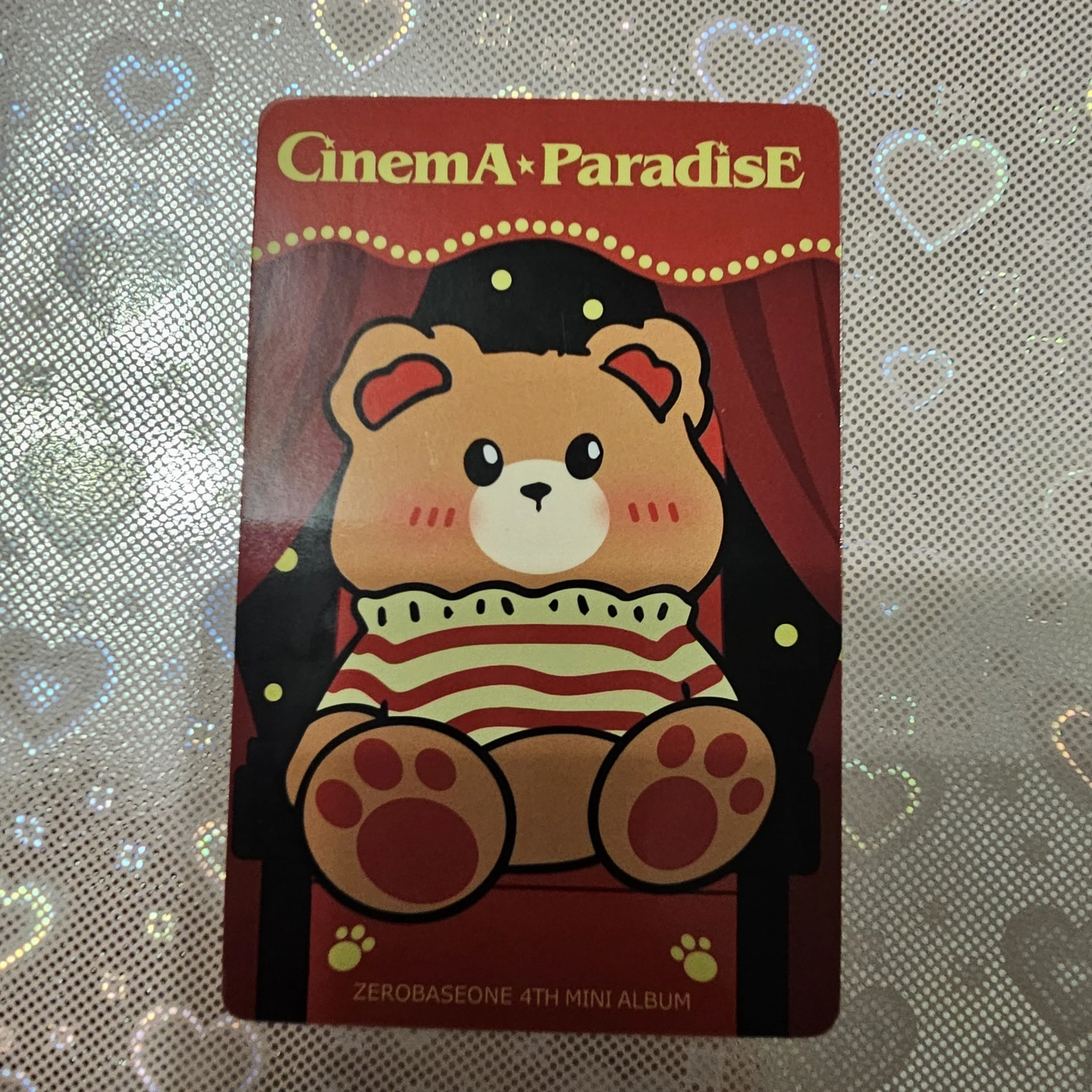 ZEROBASEONE Yujin ZEROBASEONE - Yujin - Cinema Paradise Album video call (fancall) withfans / yizhiyu (yzy) round 2 listing photo 2