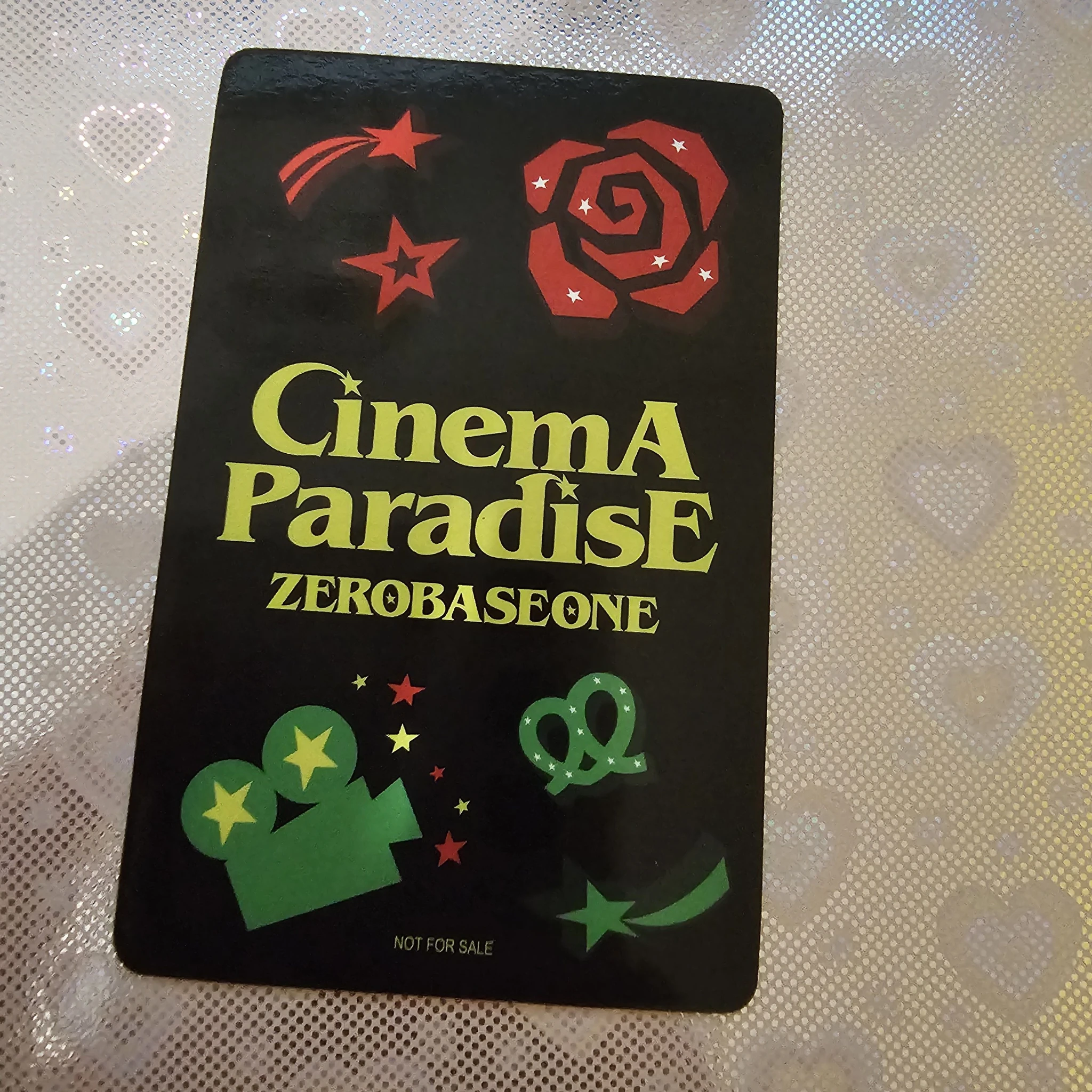 ZEROBASEONE Hanbin ZEROBASEONE - Hanbin - Cinema Paradise Album cd shop lucky draw listing photo 2