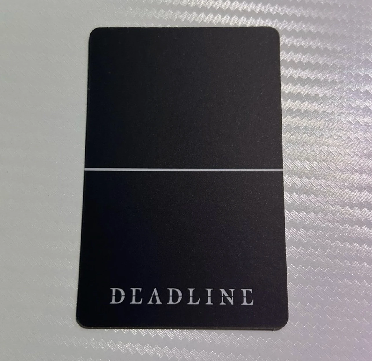 BLACKPINK Lisa BLACKPINK - Lisa - Deadline Album gray version A version FPO album photocard listing photo 2