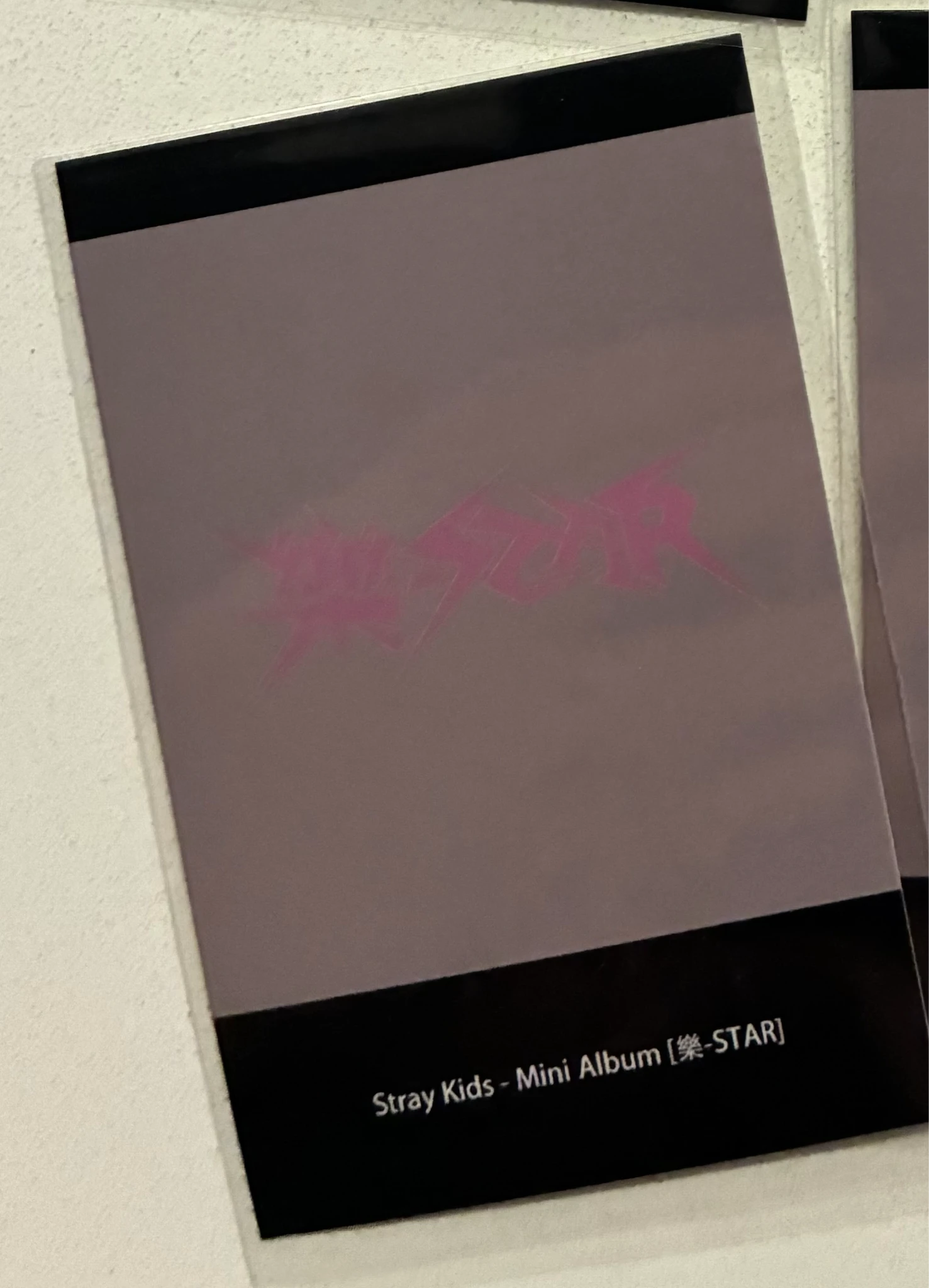 Stray Kids Bang Chan Stray Kids - Bang Chan - Rock-Star Album KMStation offline fansign shanghai polaroid listing photo 2