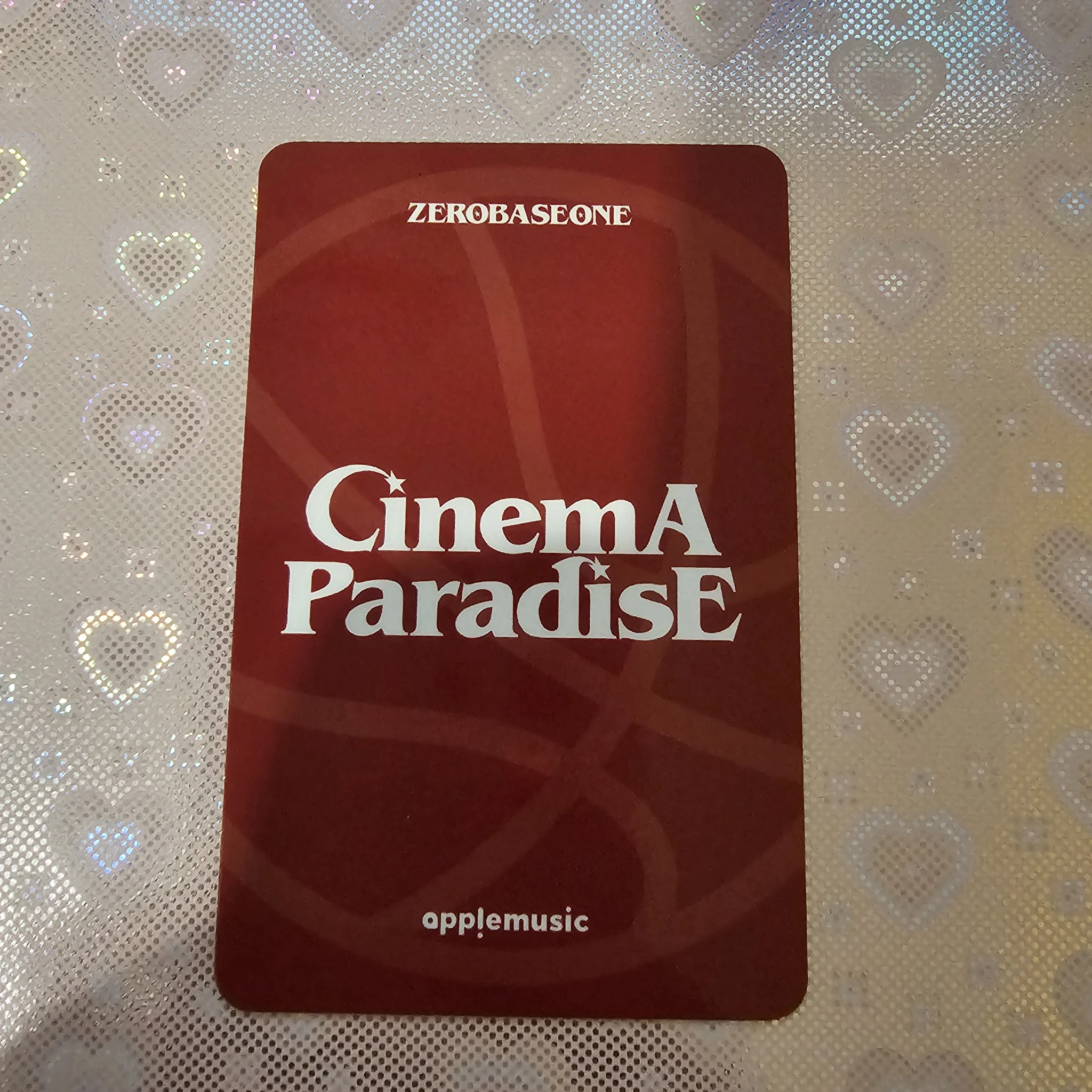 ZEROBASEONE Gyuvin ZEROBASEONE - Gyuvin - Cinema Paradise Album apple music pob (pre-order benefit) digipack version listing photo 2