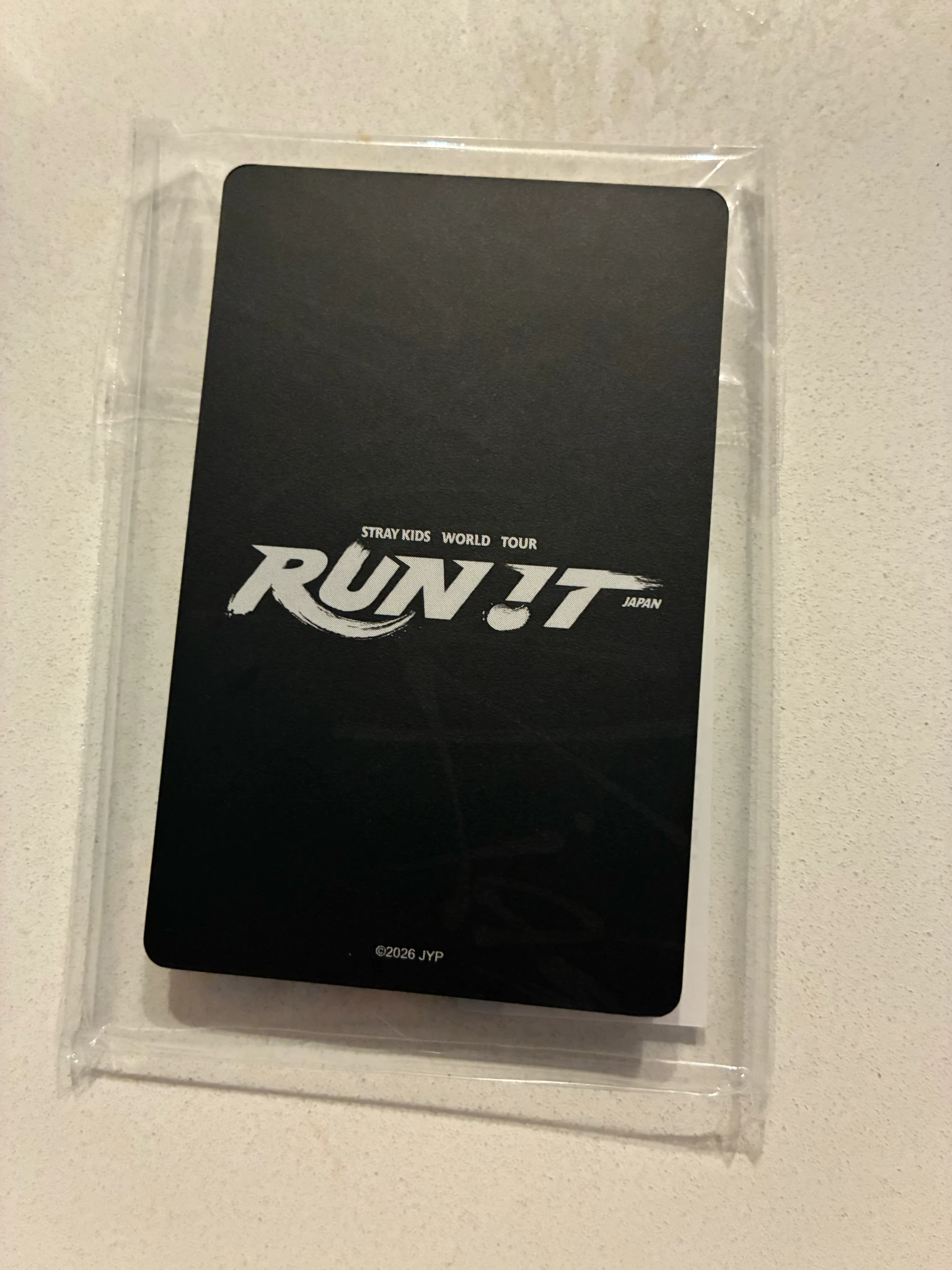 Stray Kids Seungmin Stray Kids - Seungmin - RUN IT World Tour Event A version japan merch photocard polaroid item set listing photo 2