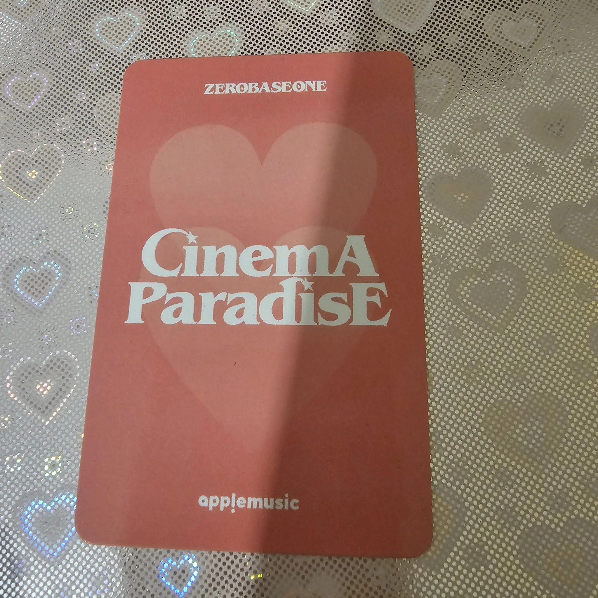 ZEROBASEONE Gunwook ZEROBASEONE - Cinema Paradise Album apple music video call (fancall) round 3 listing photo 2