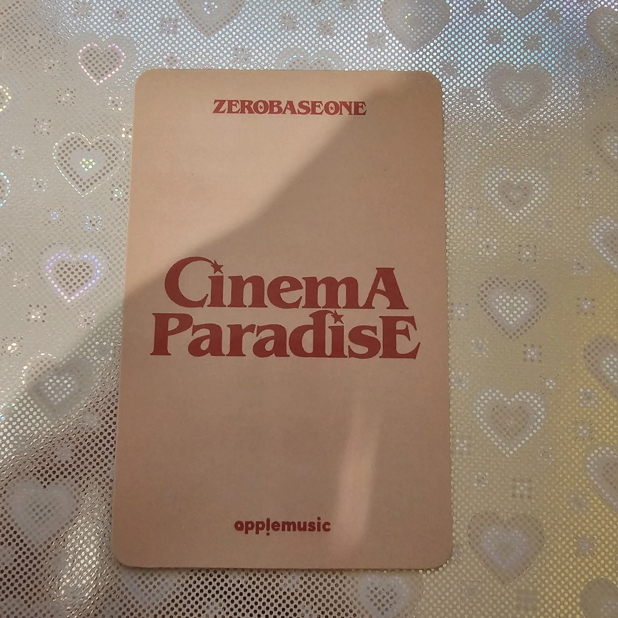 ZEROBASEONE Hao ZEROBASEONE - Hao - Cinema Paradise Album pob (pre-order benefit) apple music listing photo 2