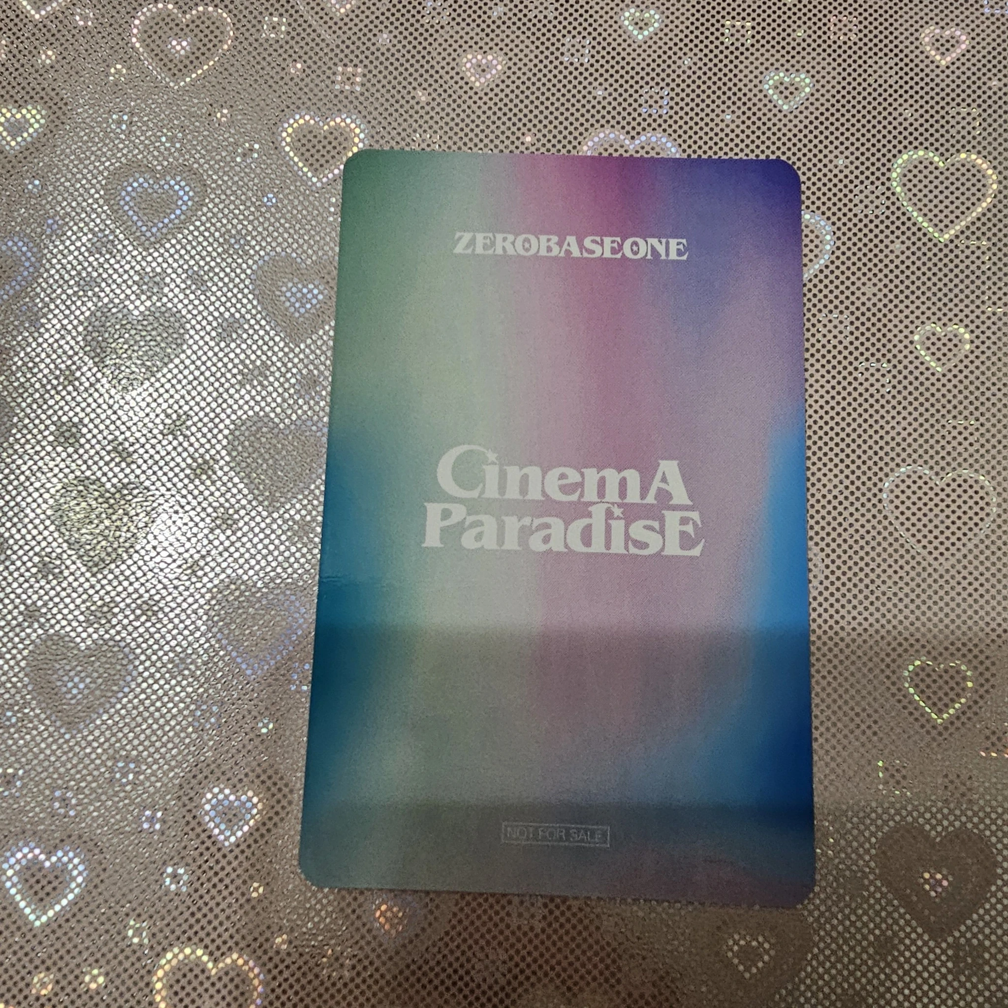 ZEROBASEONE Gunwook ZEROBASEONE - Gunwook - Cinema Paradise Album japan venue album pick-up/purchase offline listing photo 2