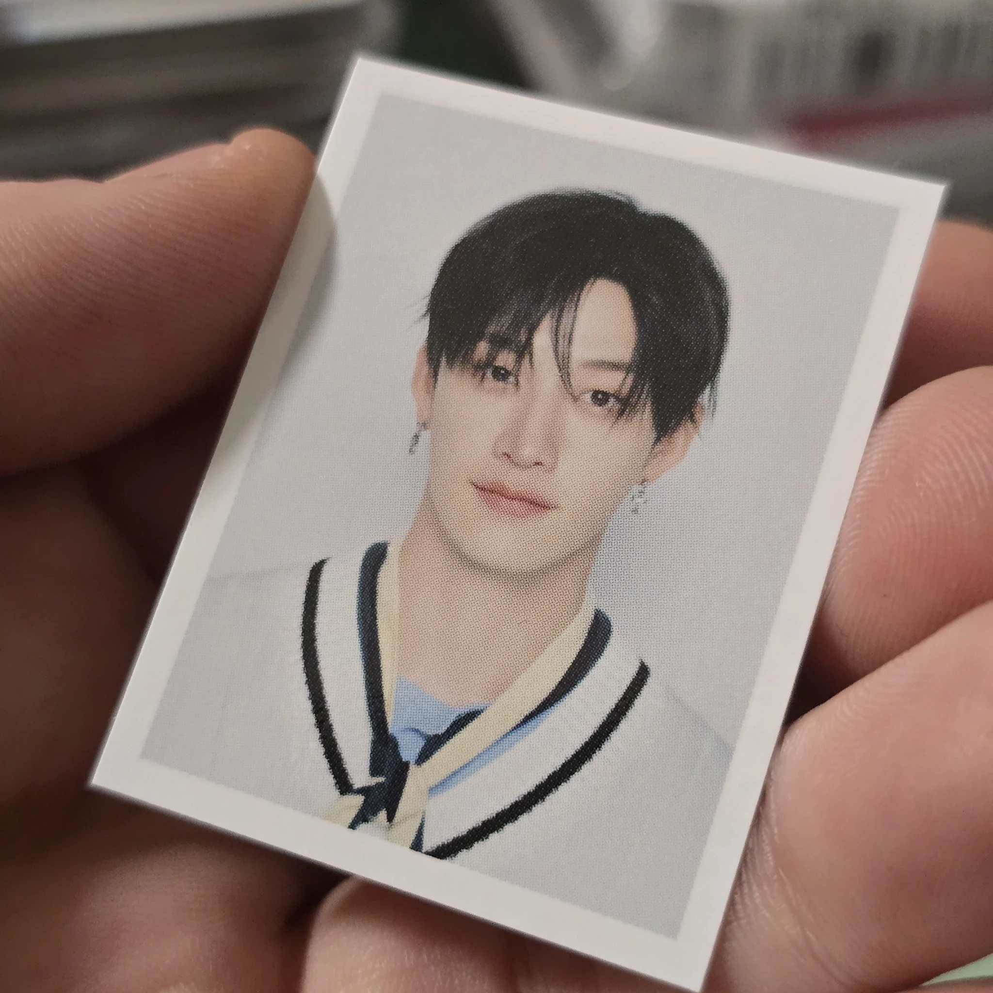 Stray Kids Bang Chan Stray Kids - Bang Chan - 5th Generation Kit Official Fanclub STAY [STAY Over The Rain] Other double-sided photo set id photo kit inclusion listing photo 2