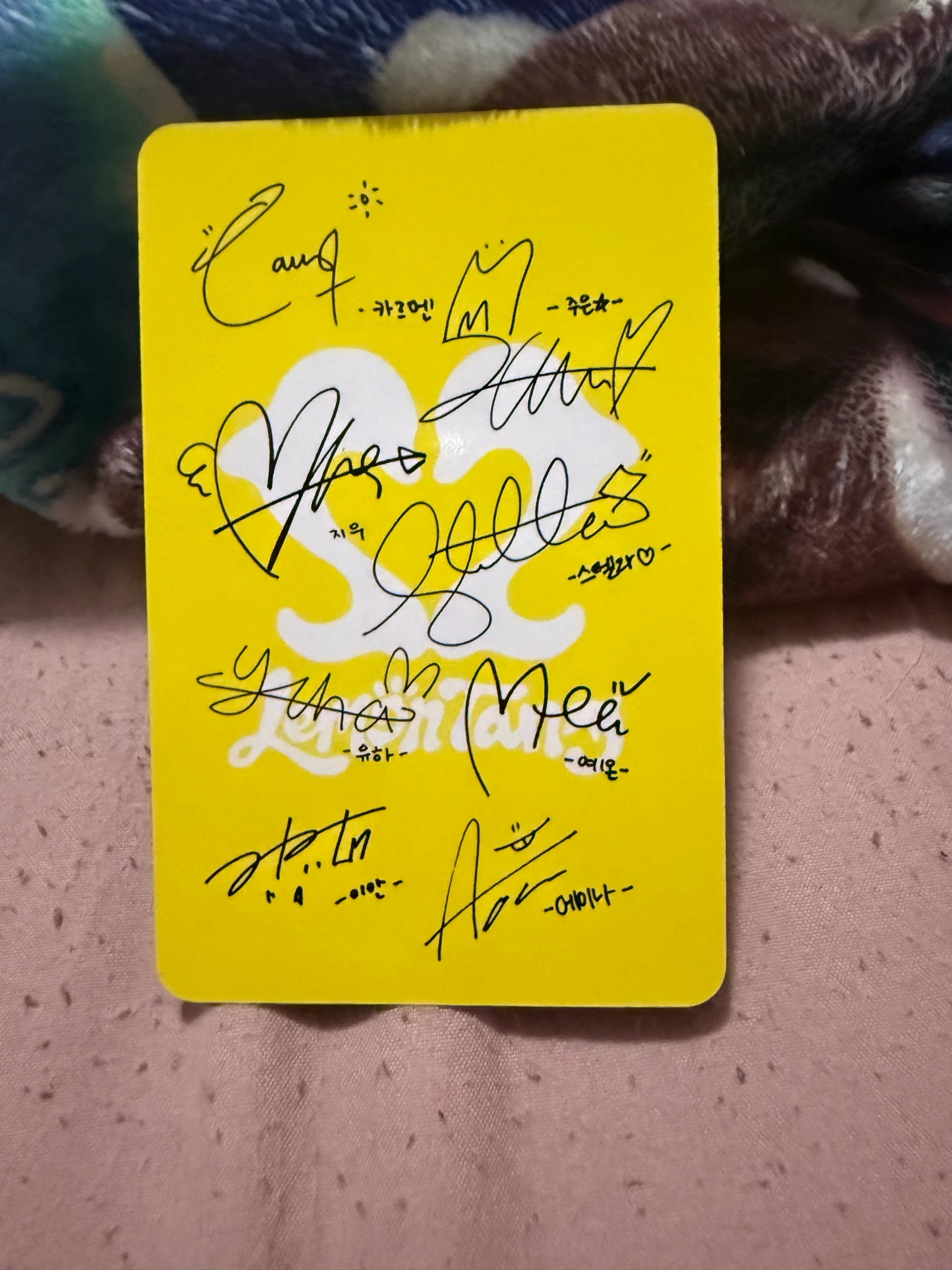 Hearts2Hearts Hearts2Hearts - Lemon Tang Album album photocard sticker version listing photo 2
