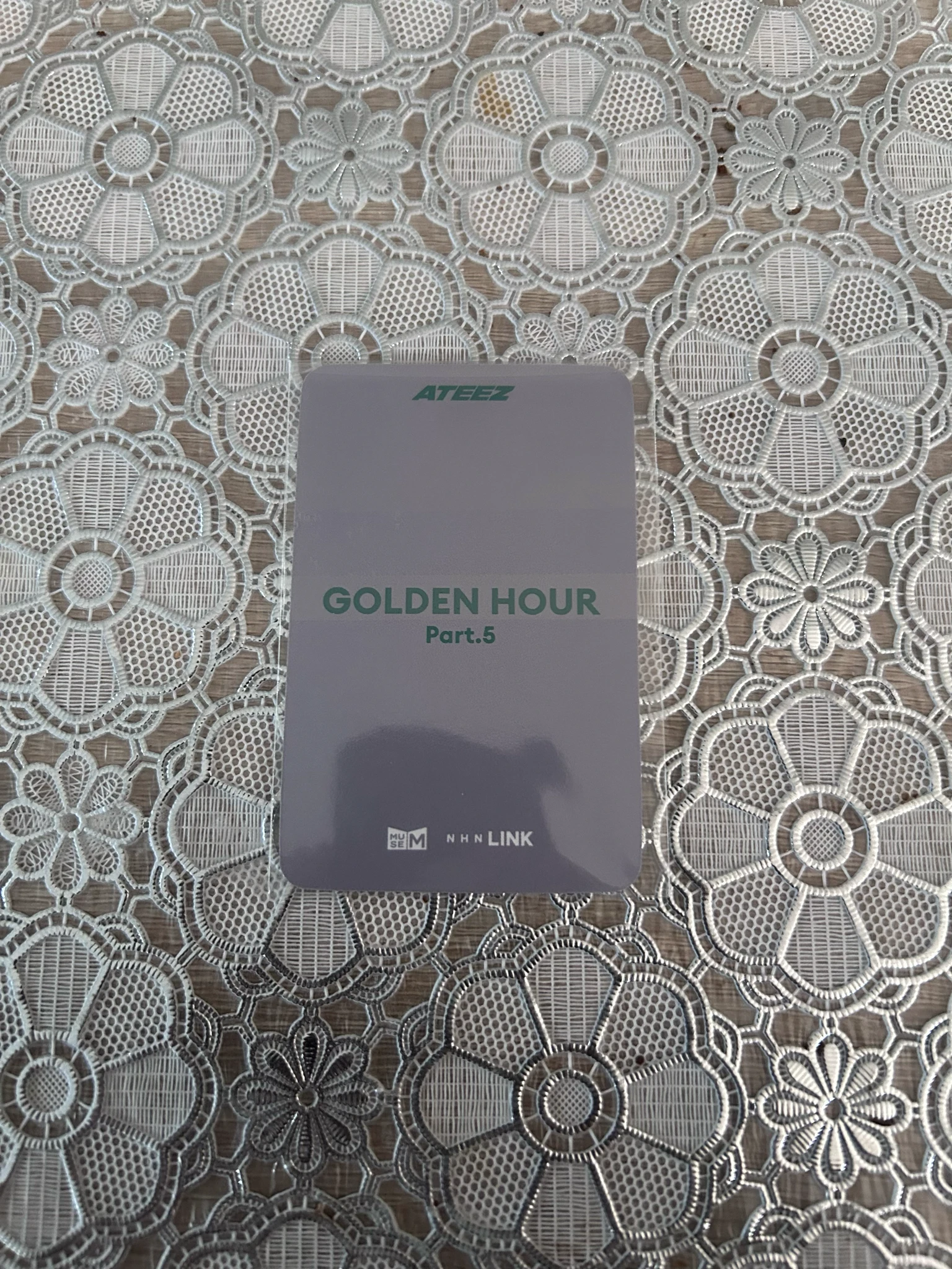ATEEZ Seonghwa ATEEZ - Seonghwa - GOLDEN HOUR : Part.5 Album ticketlink fansign listing photo 2