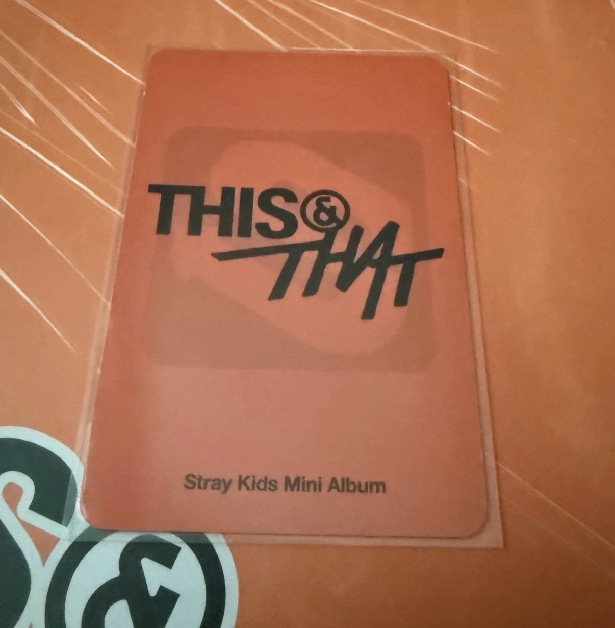 Stray Kids Felix Stray Kids - Felix - This & That Album album photocard fanclub version listing photo 2