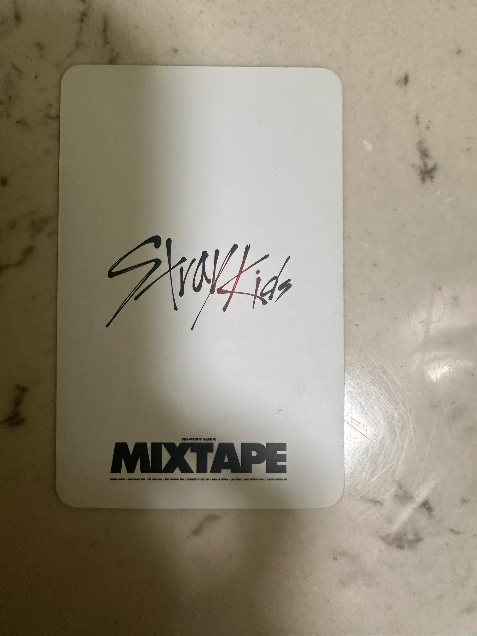 Stray Kids HAN Stray Kids - HAN - Mixtape Album making version album photocard listing photo 2