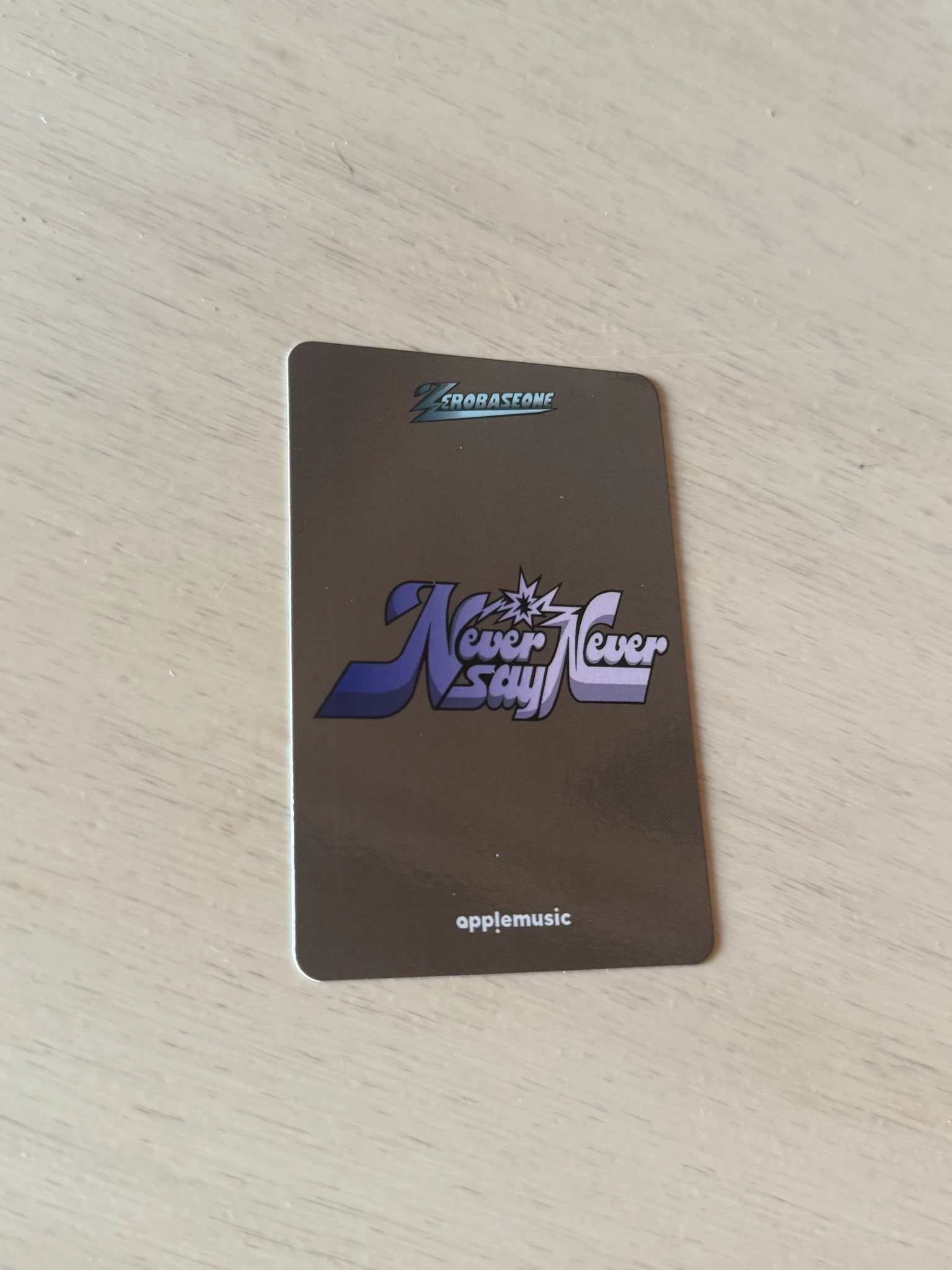 ZEROBASEONE Taerae ZEROBASEONE - Taerae - NEVER SAY NEVER Album pob (pre-order benefit) listing photo 2