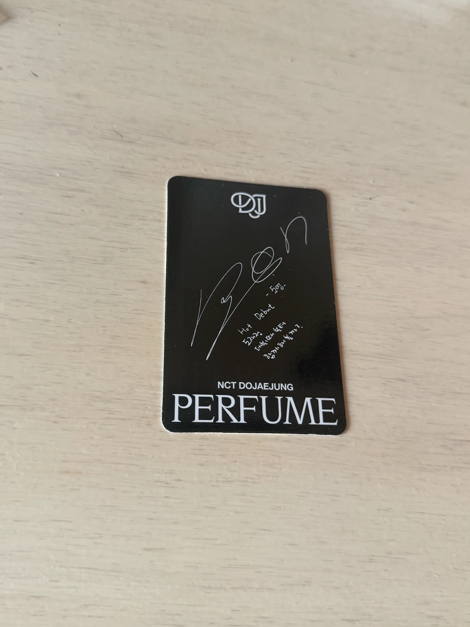 NCT Doyoung NCT - Doyoung - Perfume (DJJ unit) Album album photocard photobook version listing photo 2