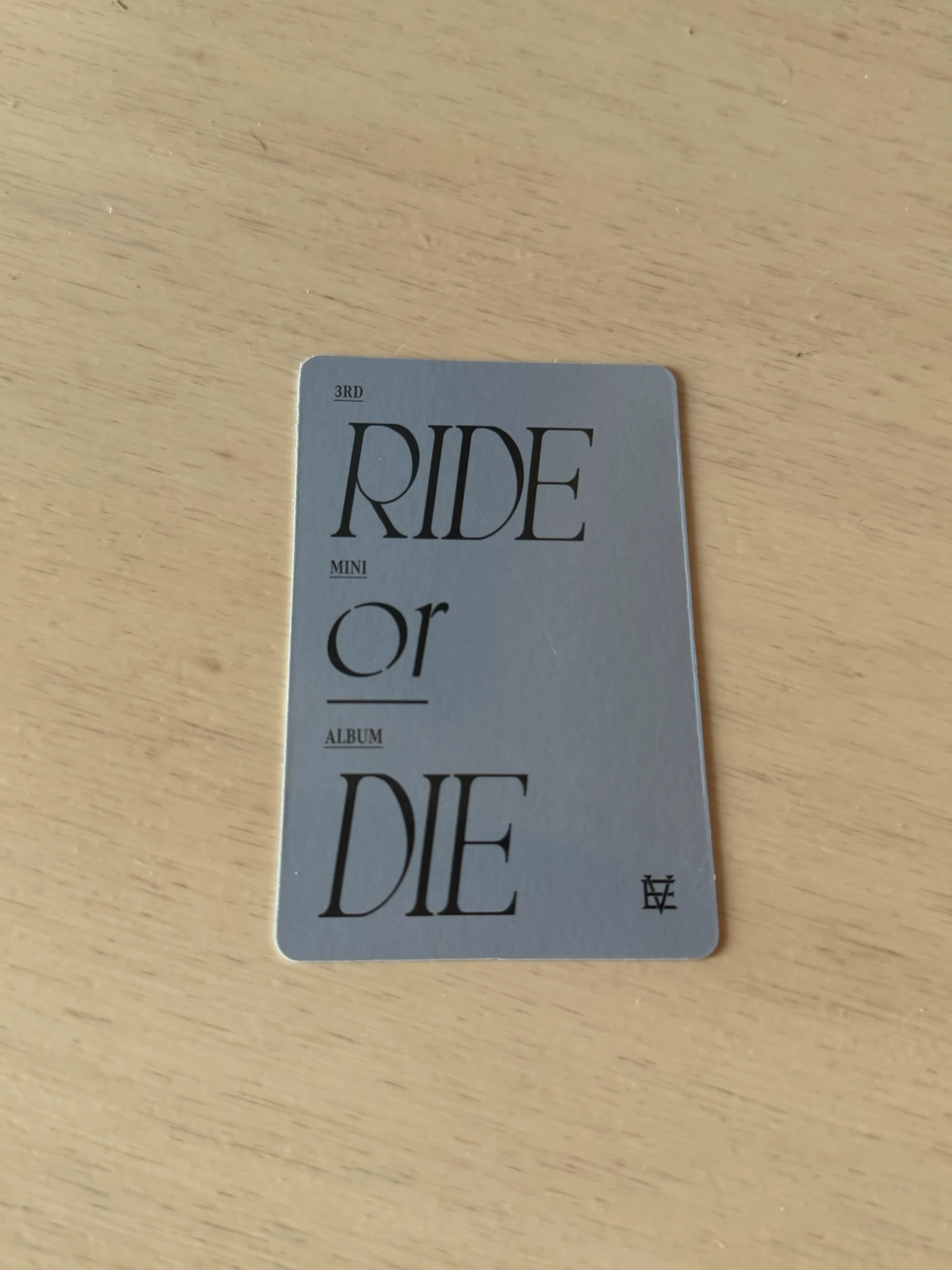 EVNNE Ji Yunseo EVNNE - Ji Yunseo - RIDE or DIE Album album photocard dare version listing photo 2