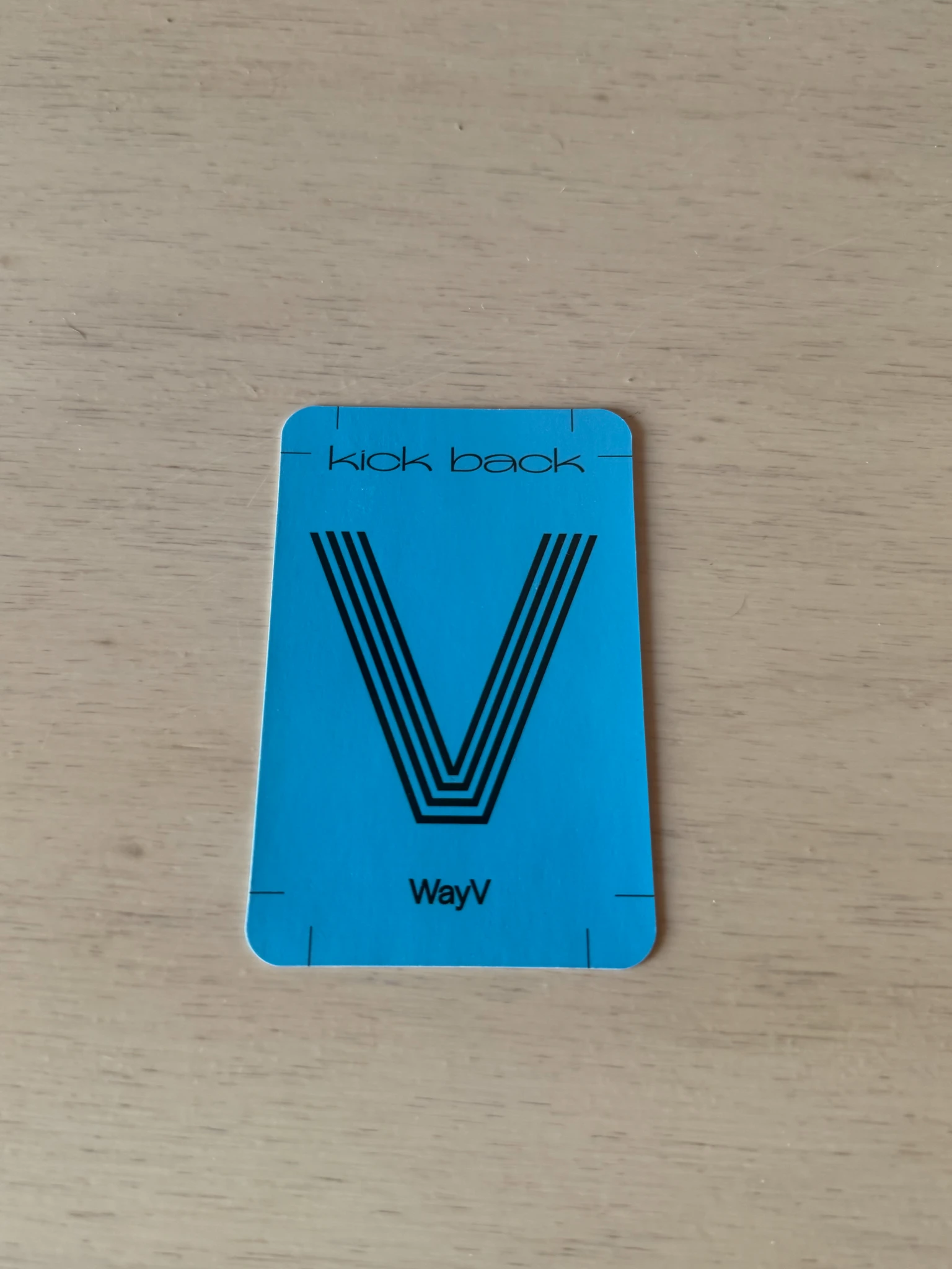 WayV Lucas WayV - Lucas - Kick Back Album china stranger version listing photo 2