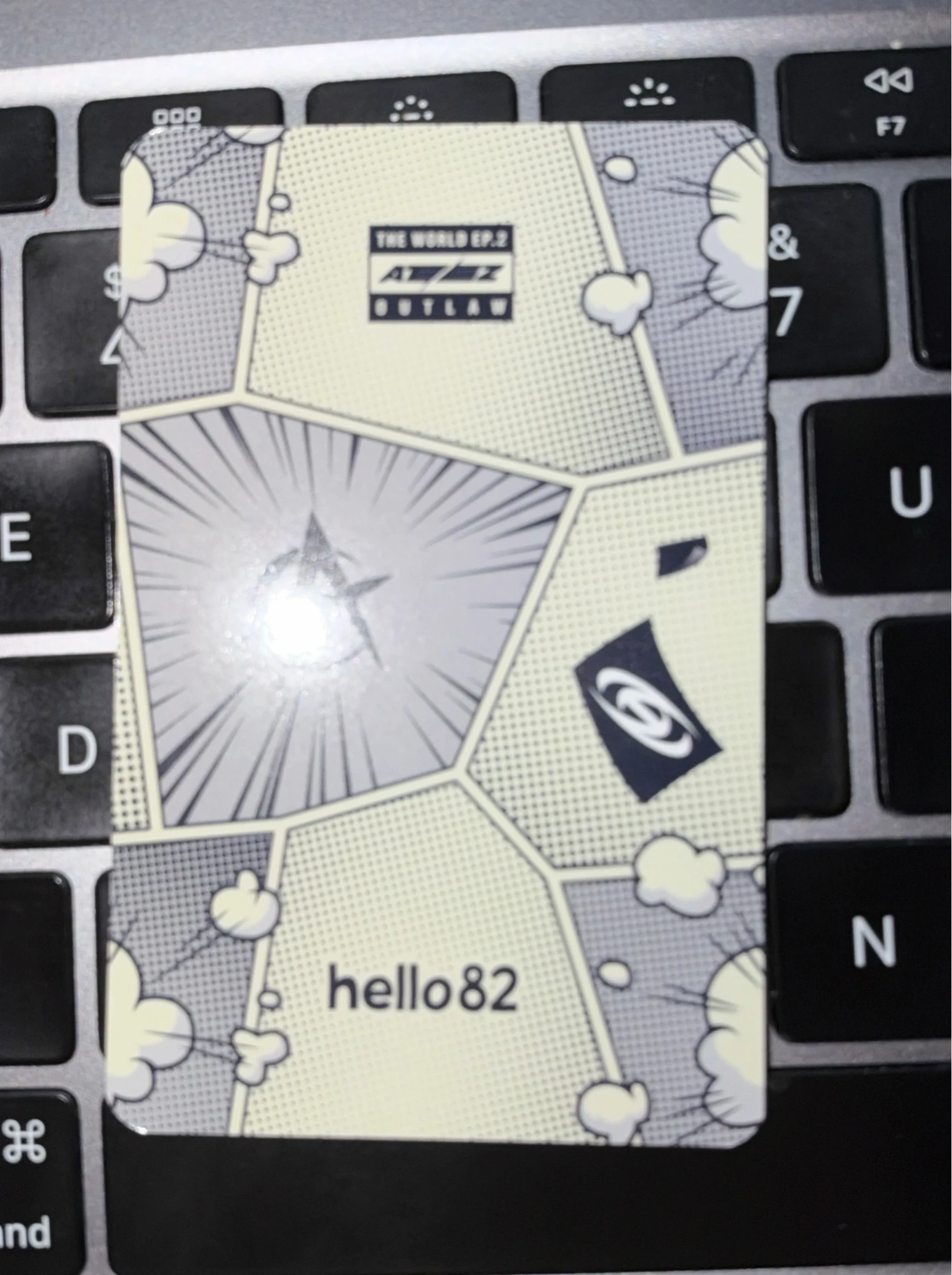 ATEEZ Mingi ATEEZ - Mingi - THE WORLD EP.2 : OUTLAW Album los angeles fansign hello82 listing photo 2