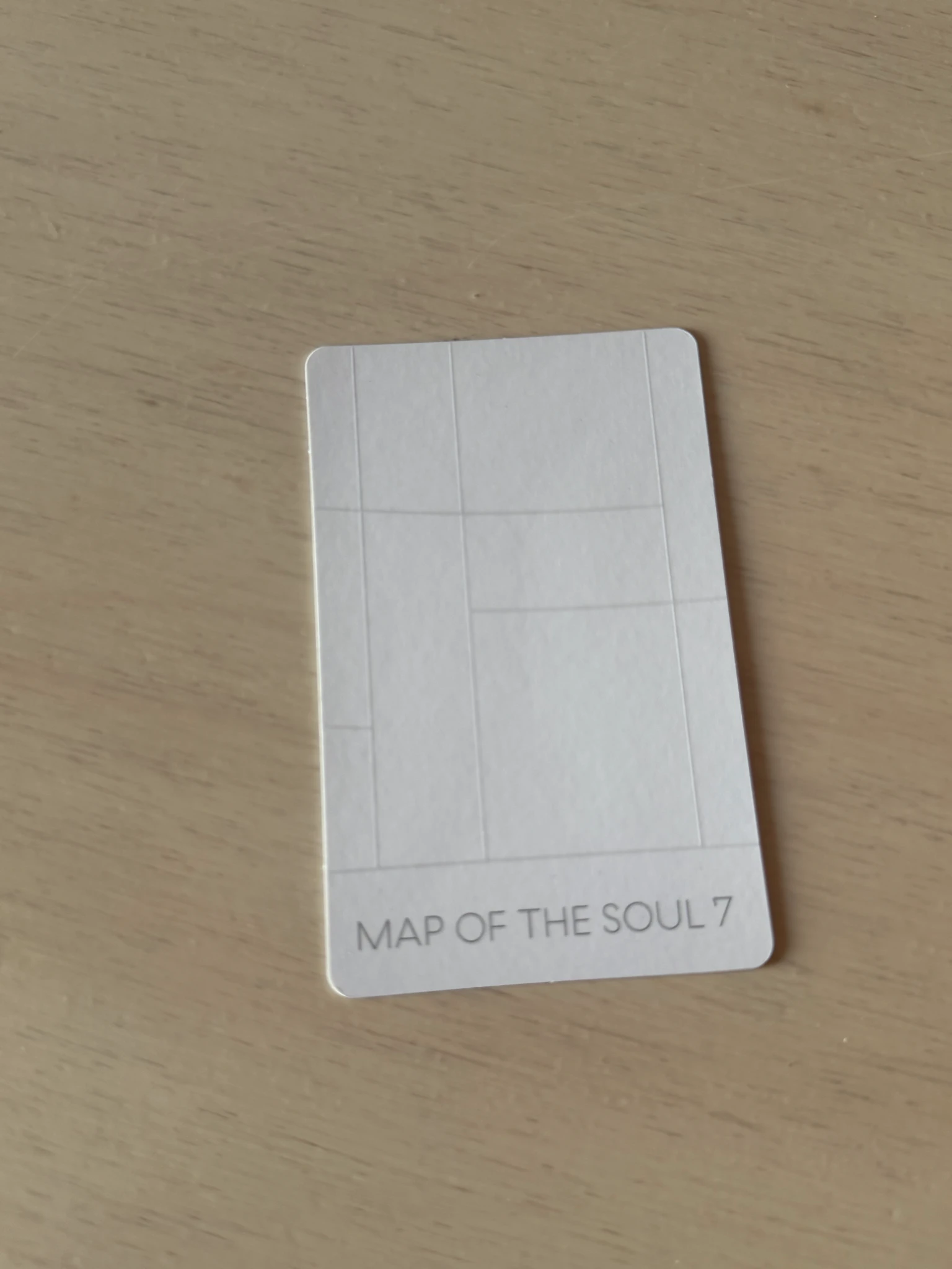 BTS V BTS - V - Map of the Soul: 7 Album album photocard ver. 2 listing photo 2